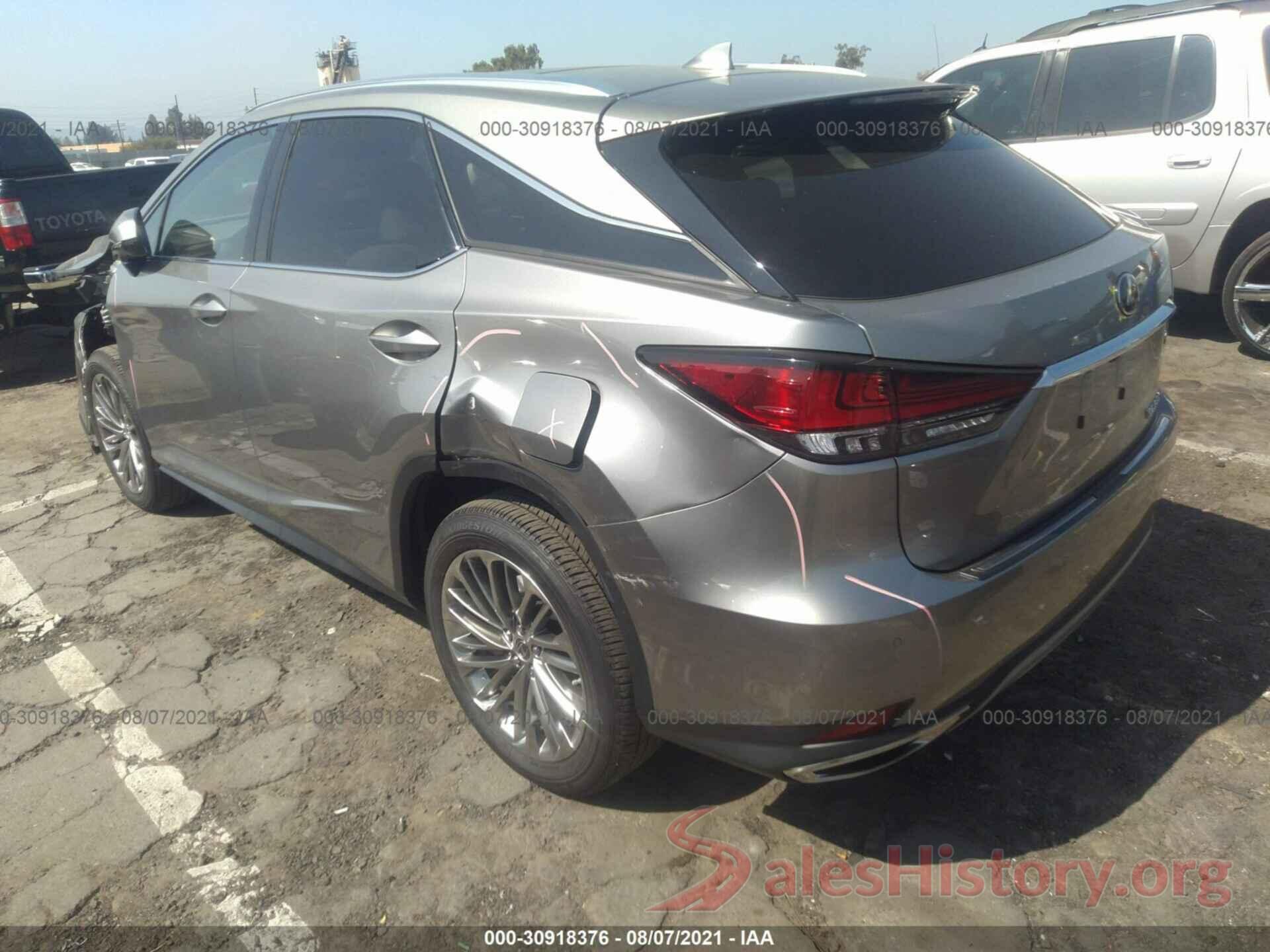 2T2JZMAA2LC165580 2020 LEXUS RX