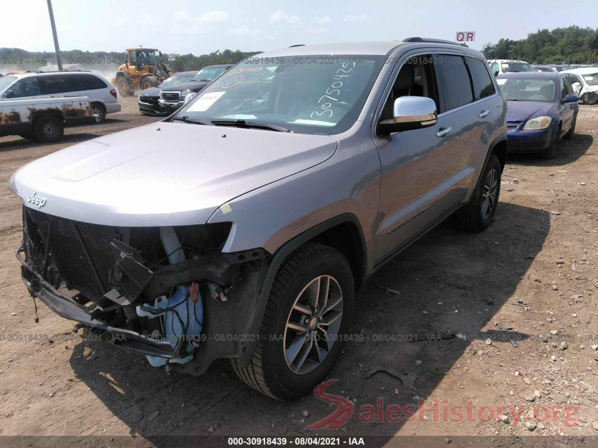 1C4RJFBG6HC697525 2017 JEEP GRAND CHEROKEE