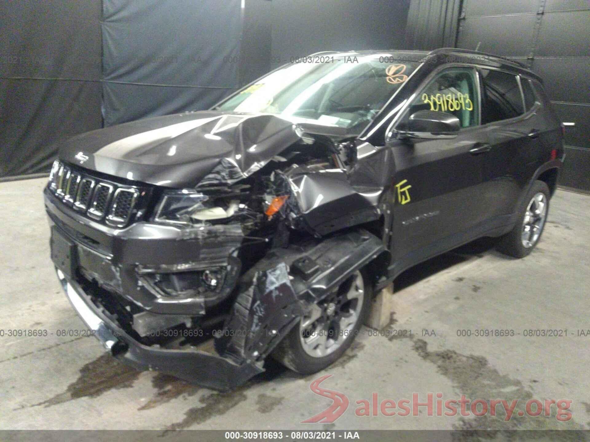 3C4NJDCB2KT771735 2019 JEEP COMPASS