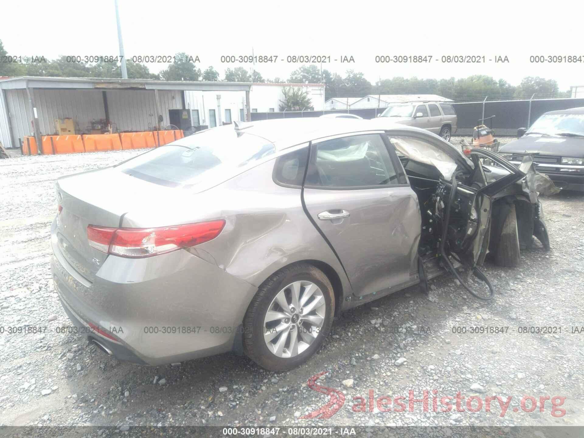 5XXGU4L34GG062204 2016 KIA OPTIMA