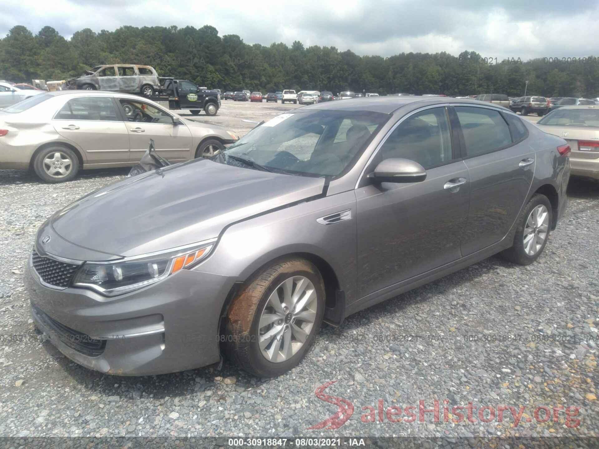 5XXGU4L34GG062204 2016 KIA OPTIMA