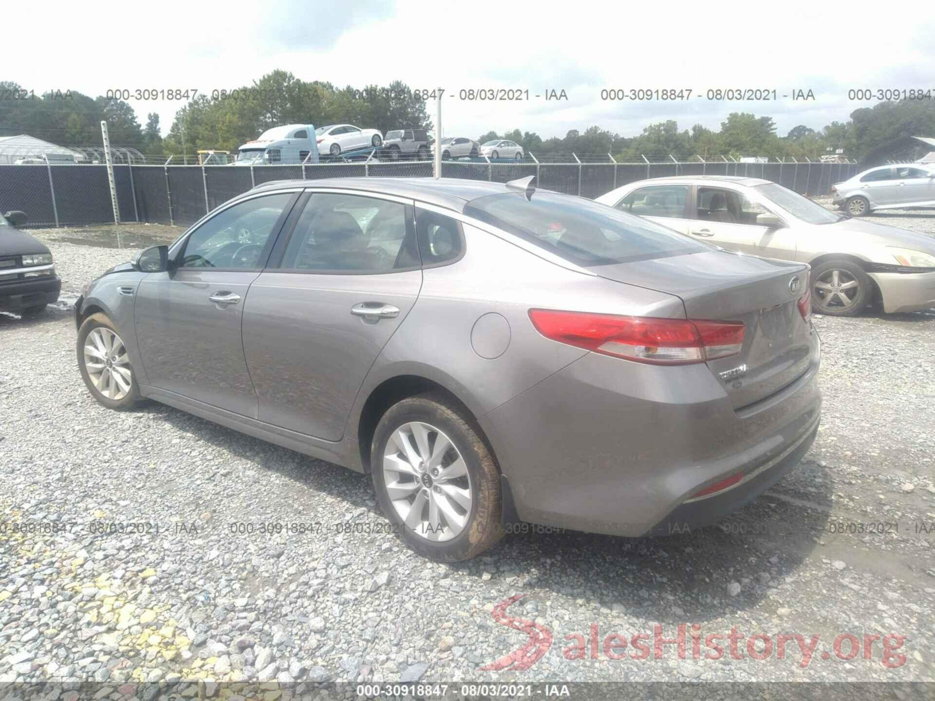 5XXGU4L34GG062204 2016 KIA OPTIMA