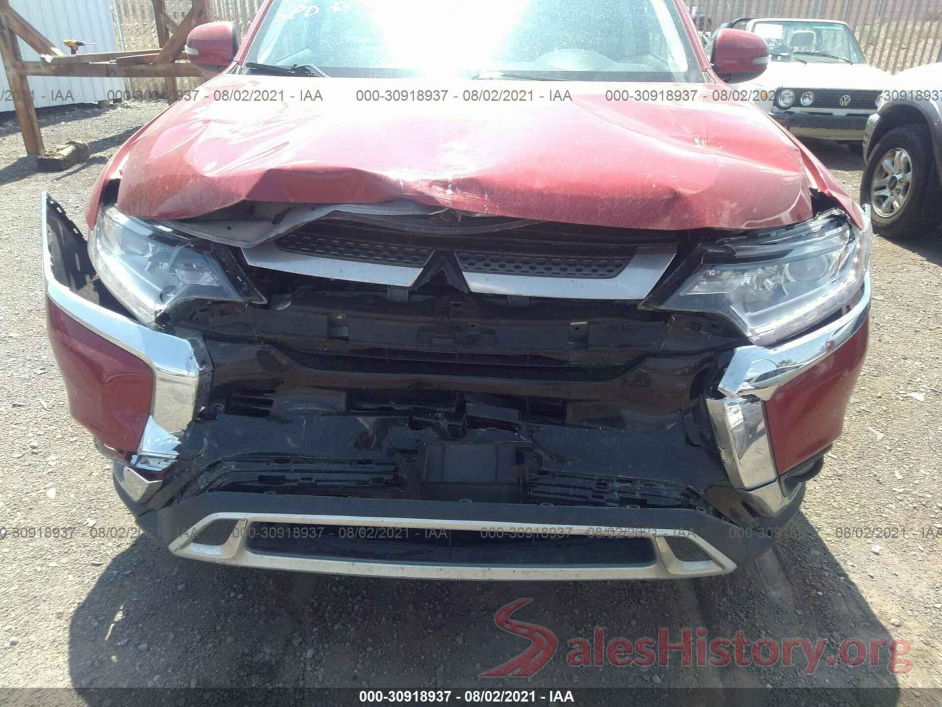 JA4AZ3A31KZ006791 2019 MITSUBISHI OUTLANDER