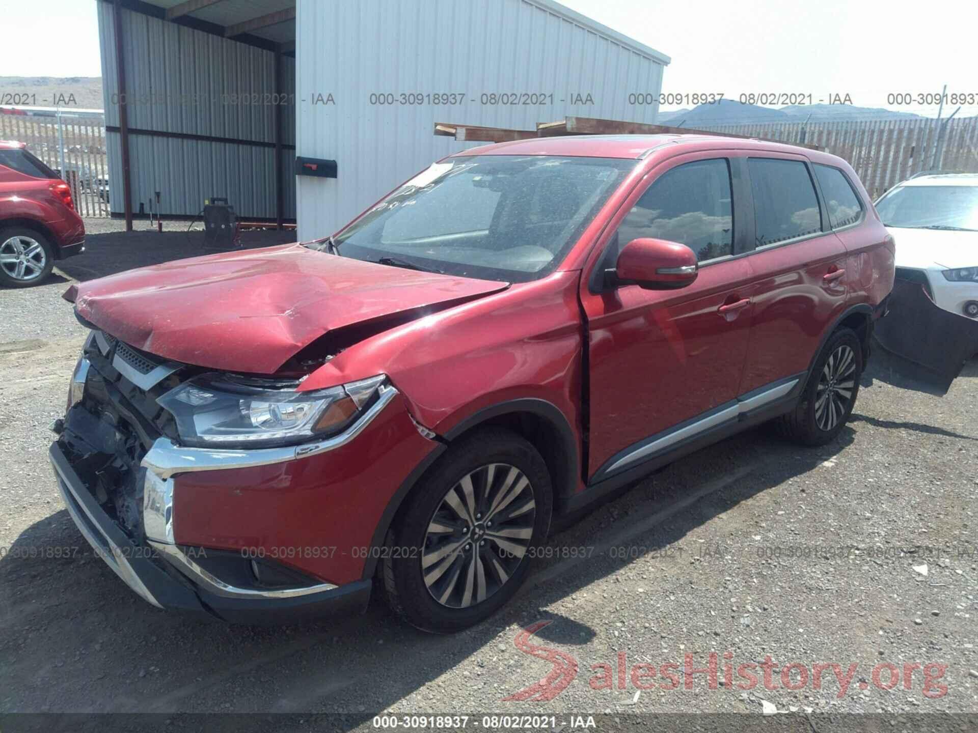 JA4AZ3A31KZ006791 2019 MITSUBISHI OUTLANDER