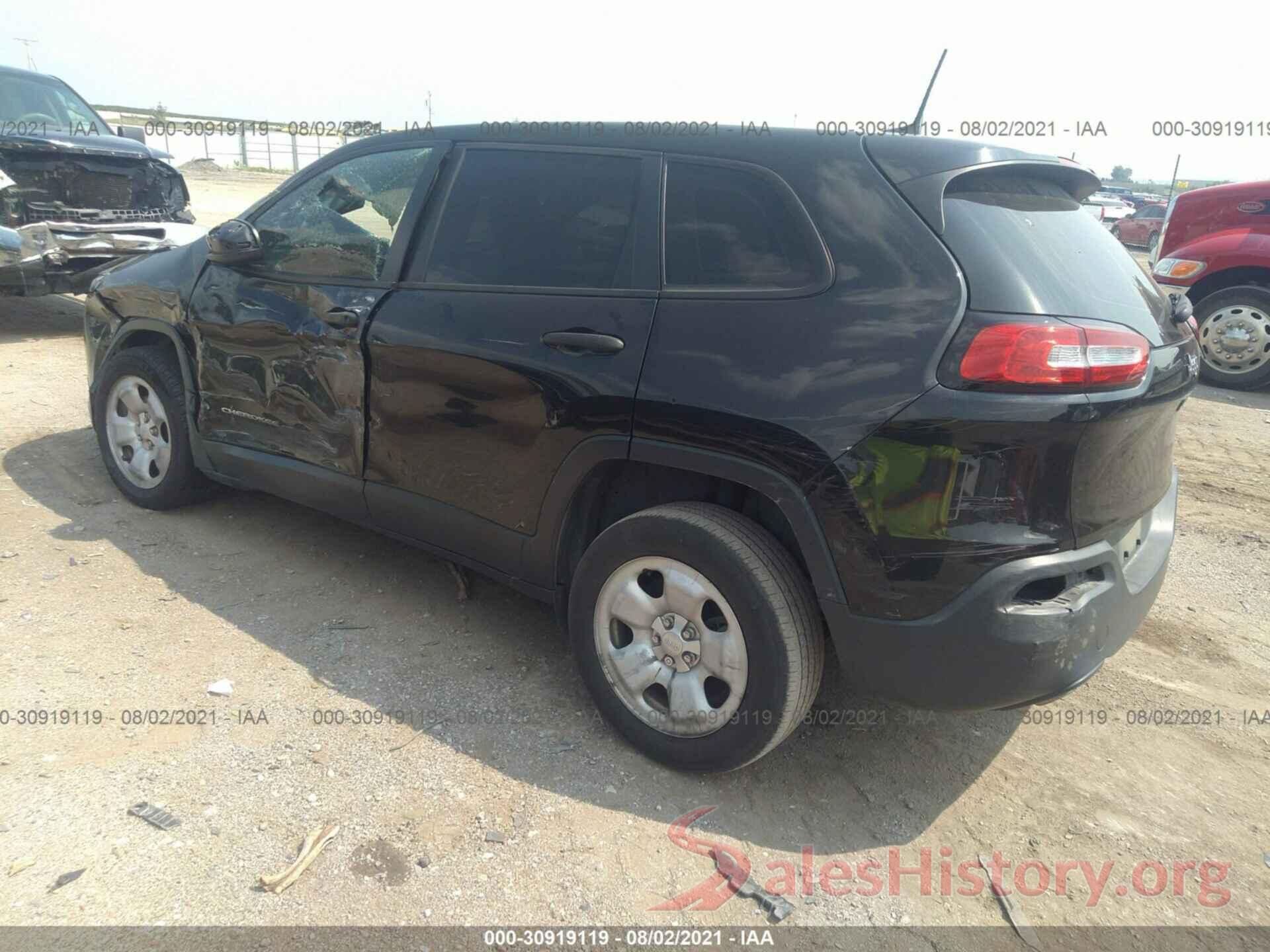 1C4PJLAB5GW237975 2016 JEEP CHEROKEE