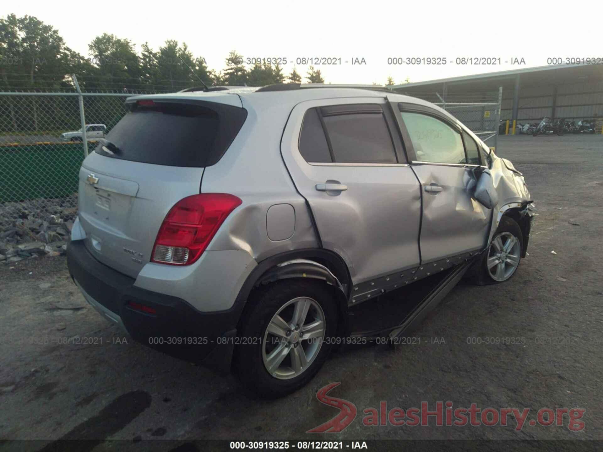 KL7CJPSB5GB762513 2016 CHEVROLET TRAX