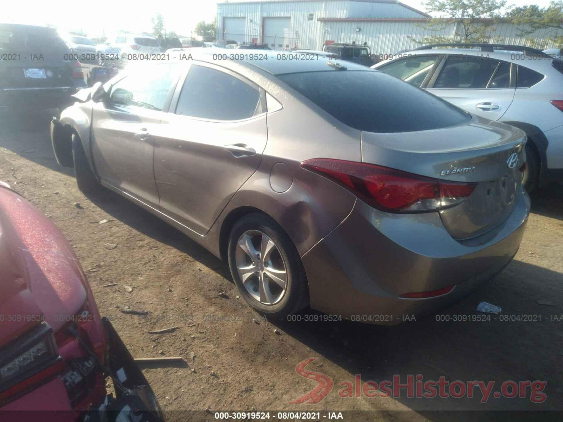 5NPDH4AE0GH675338 2016 HYUNDAI ELANTRA