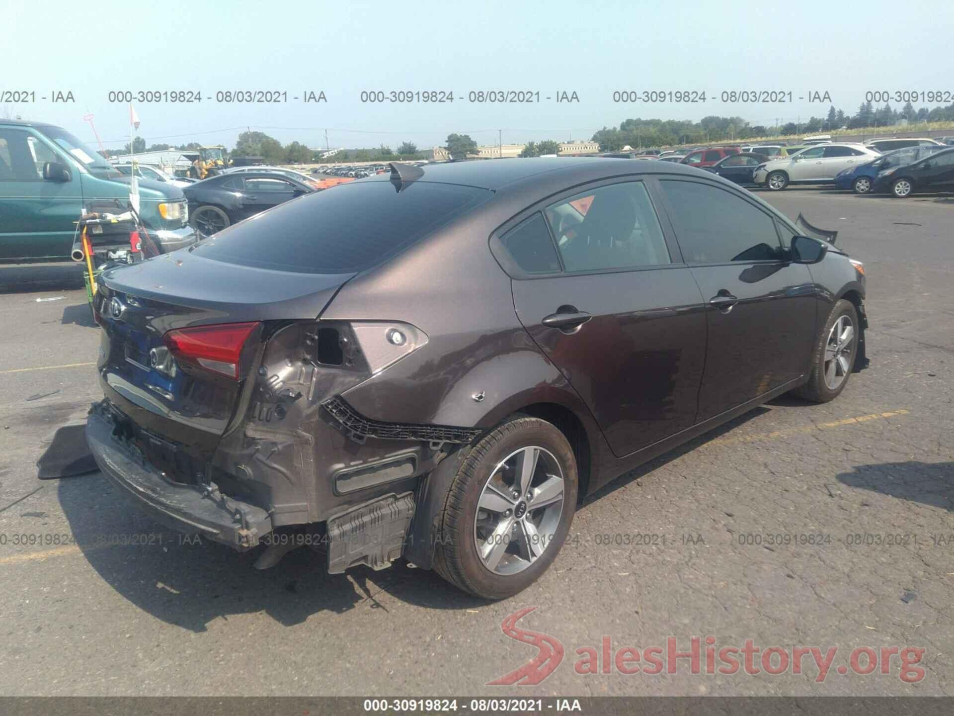 3KPFL4A7XJE170718 2018 KIA FORTE