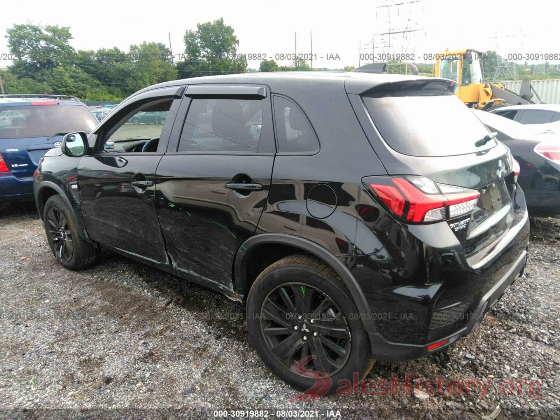 JA4APUAU0MU021755 2021 MITSUBISHI OUTLANDER SPORT