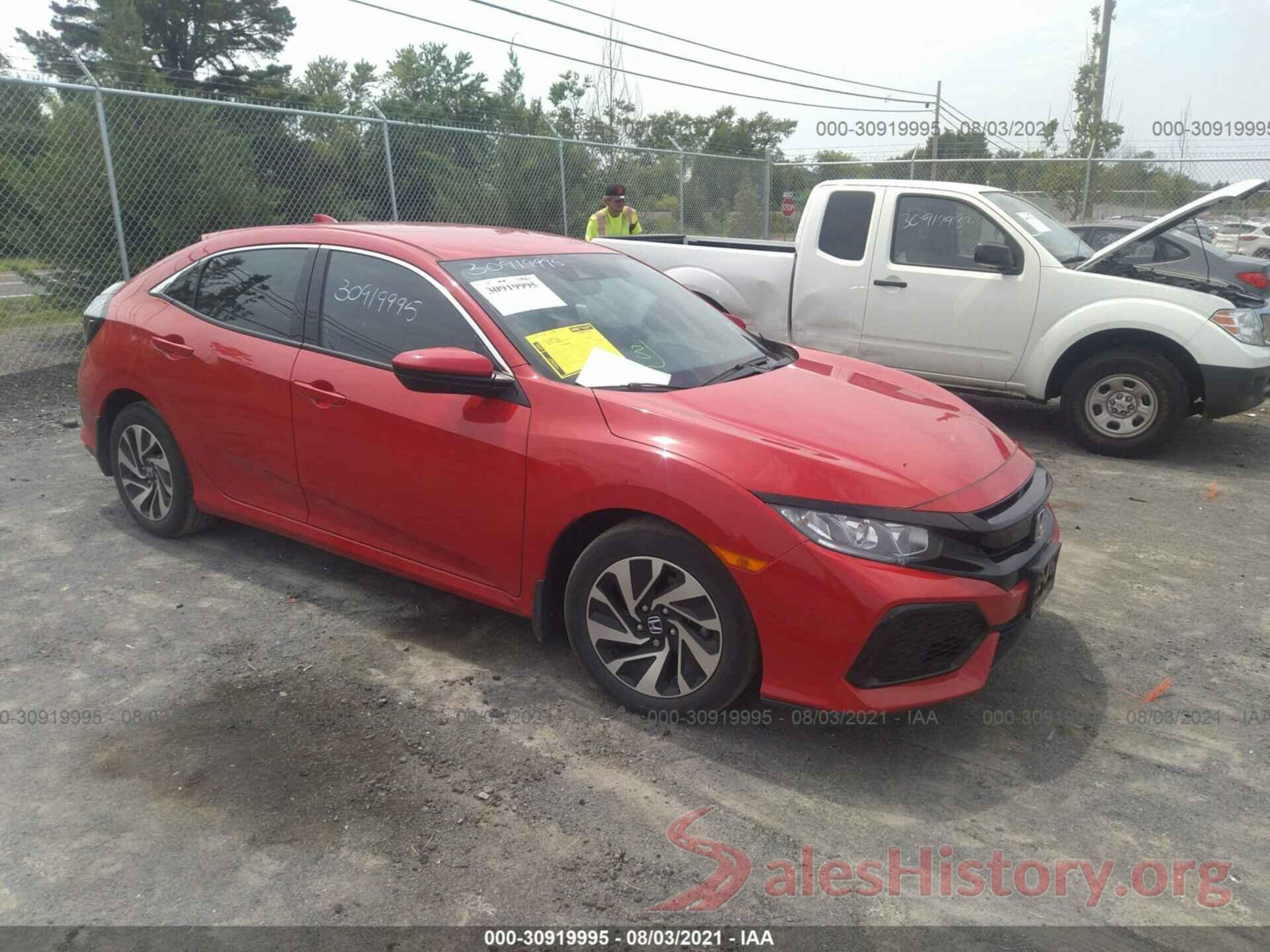 SHHFK7H34KU215265 2019 HONDA CIVIC HATCHBACK