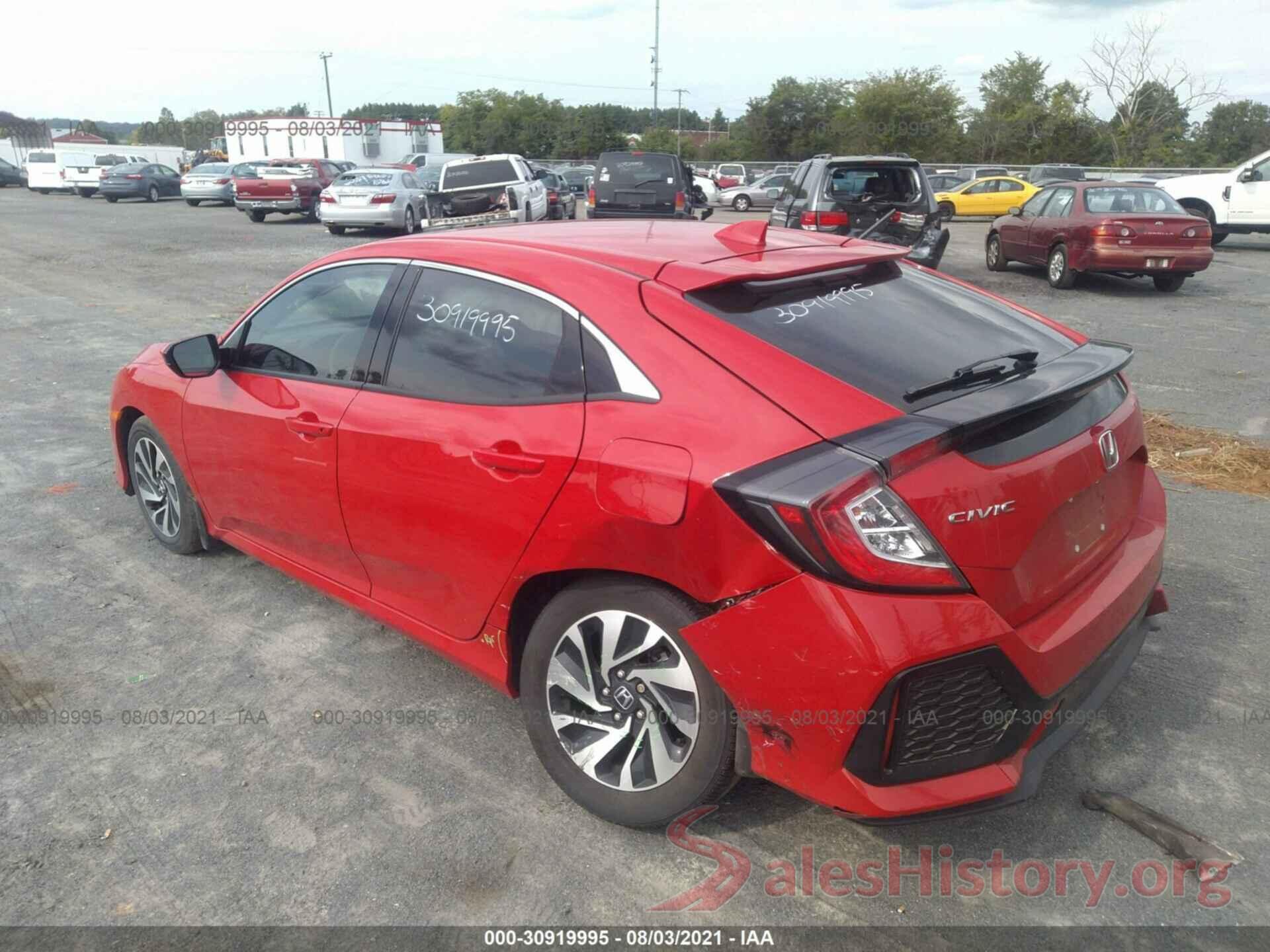 SHHFK7H34KU215265 2019 HONDA CIVIC HATCHBACK