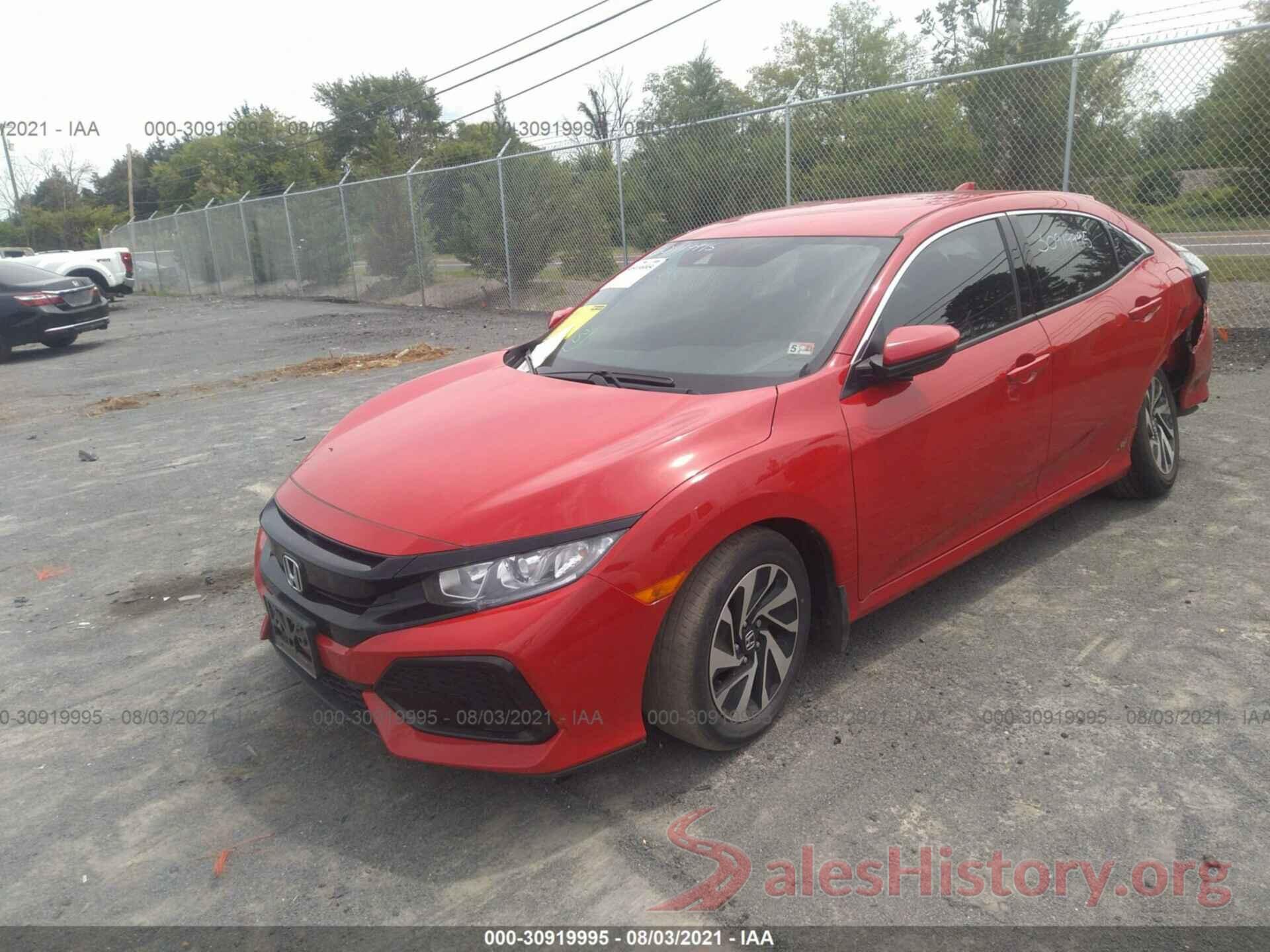 SHHFK7H34KU215265 2019 HONDA CIVIC HATCHBACK