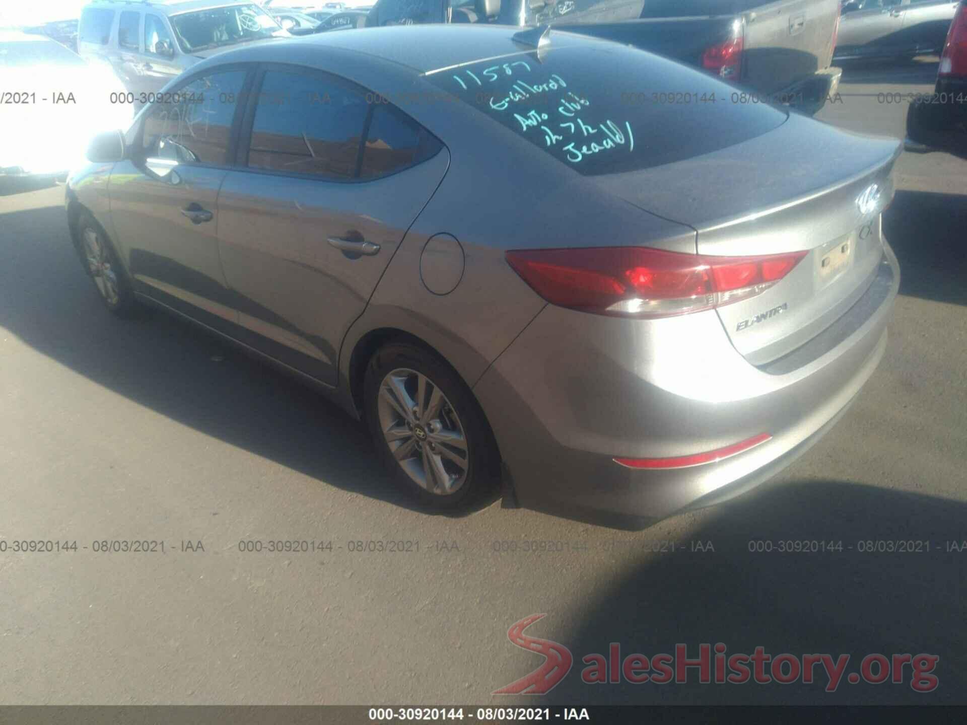 KMHD84LF9JU600703 2018 HYUNDAI ELANTRA