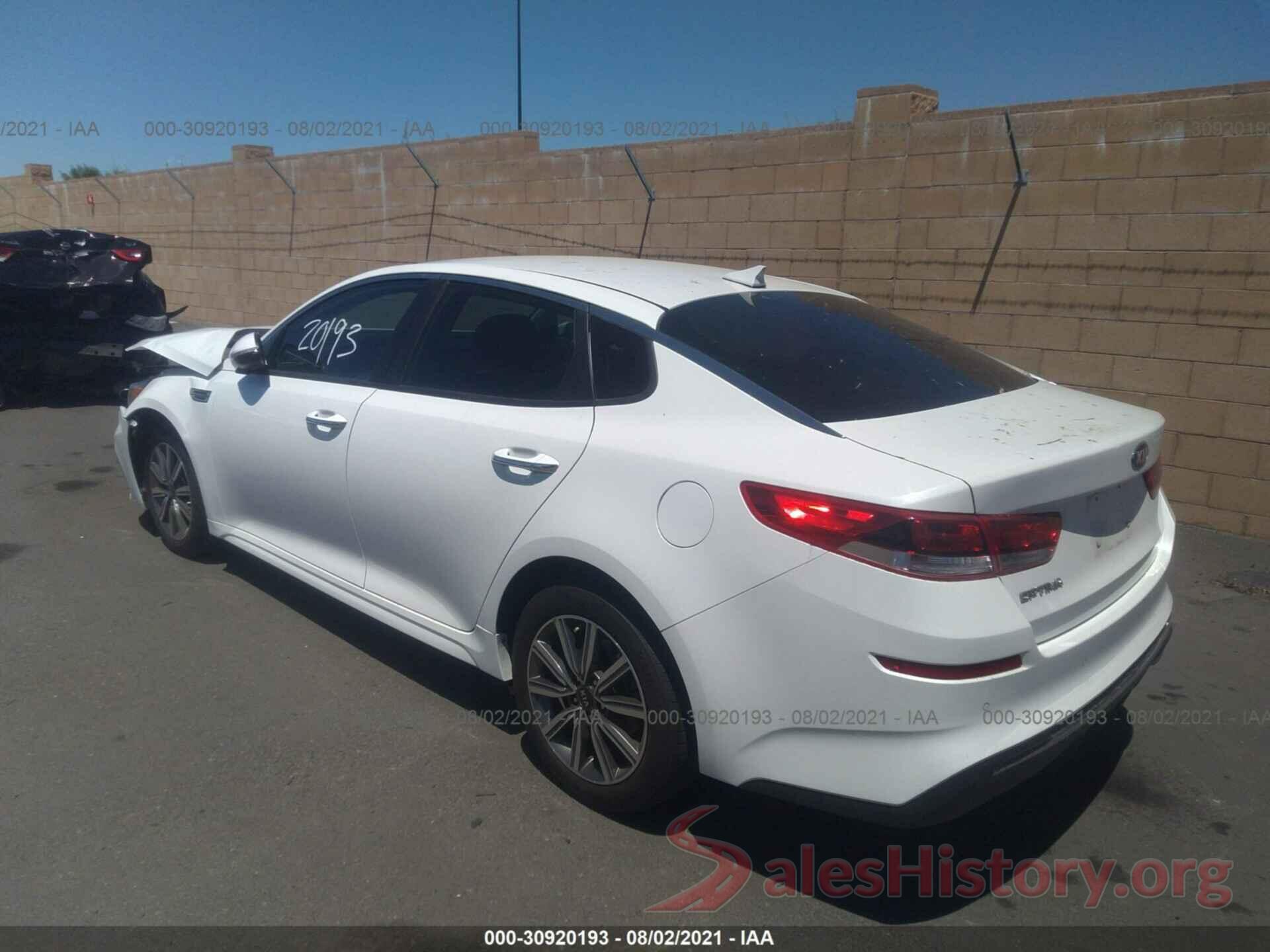 5XXGT4L33KG354390 2019 KIA OPTIMA