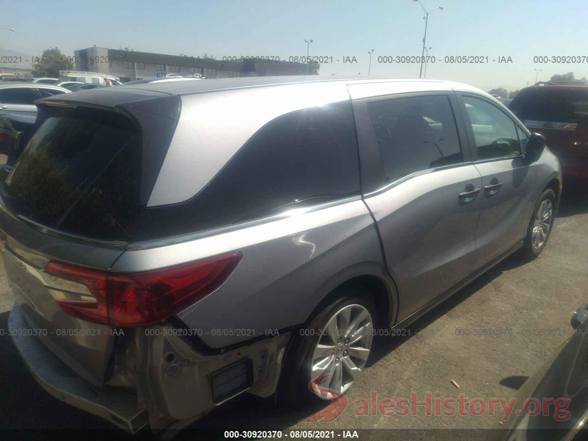 5FNRL6H2XKB023507 2019 HONDA ODYSSEY