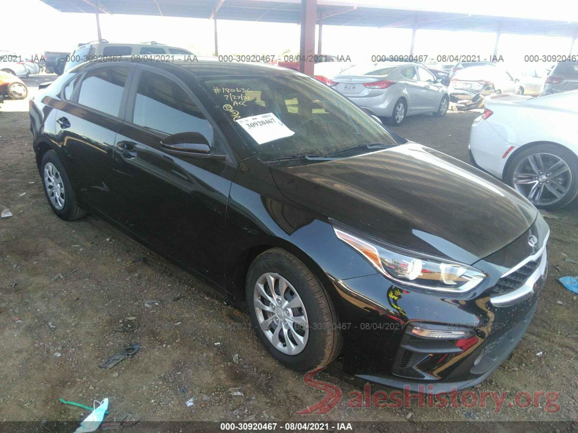 3KPF24AD1ME375681 2021 KIA FORTE