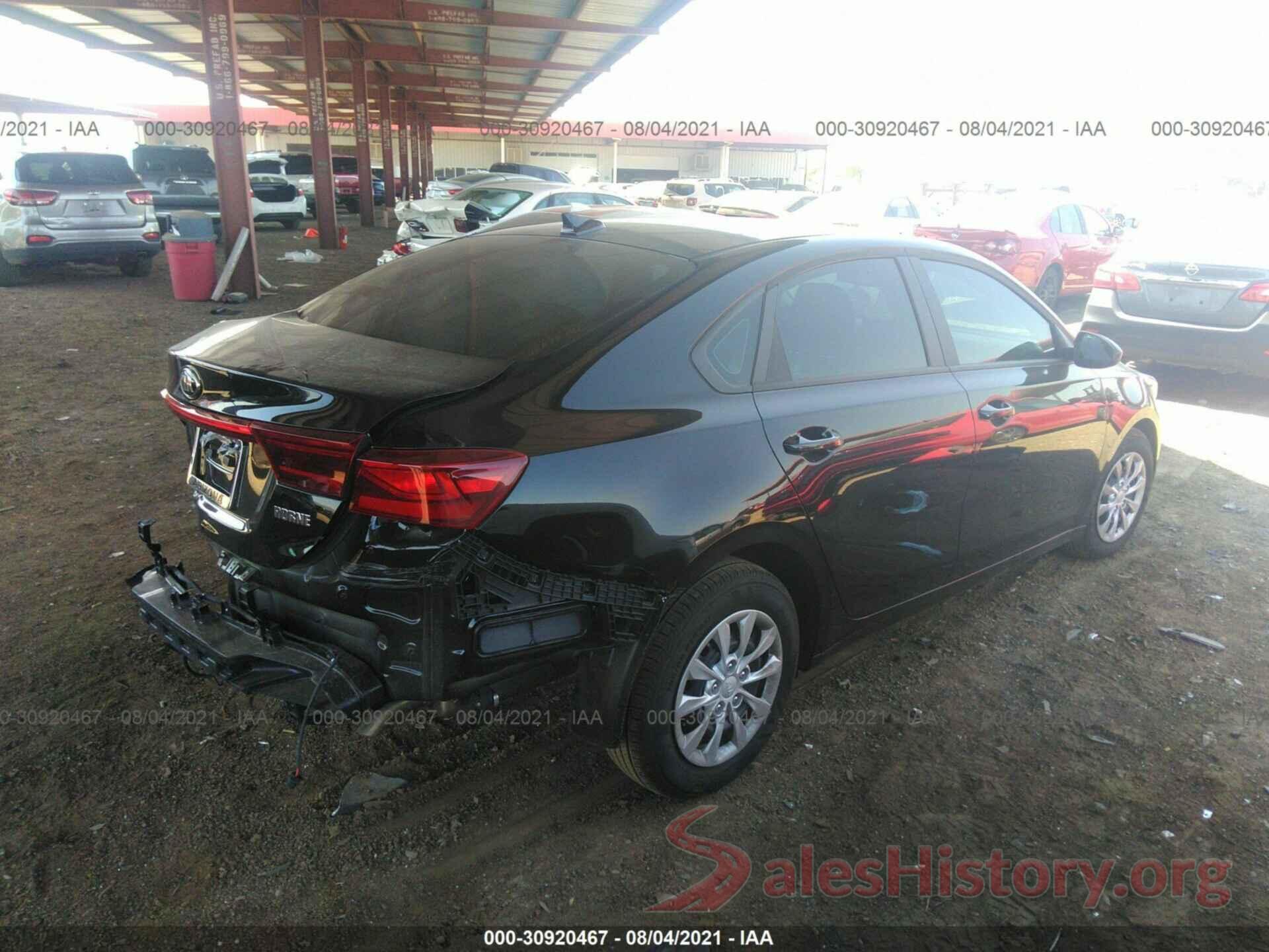 3KPF24AD1ME375681 2021 KIA FORTE