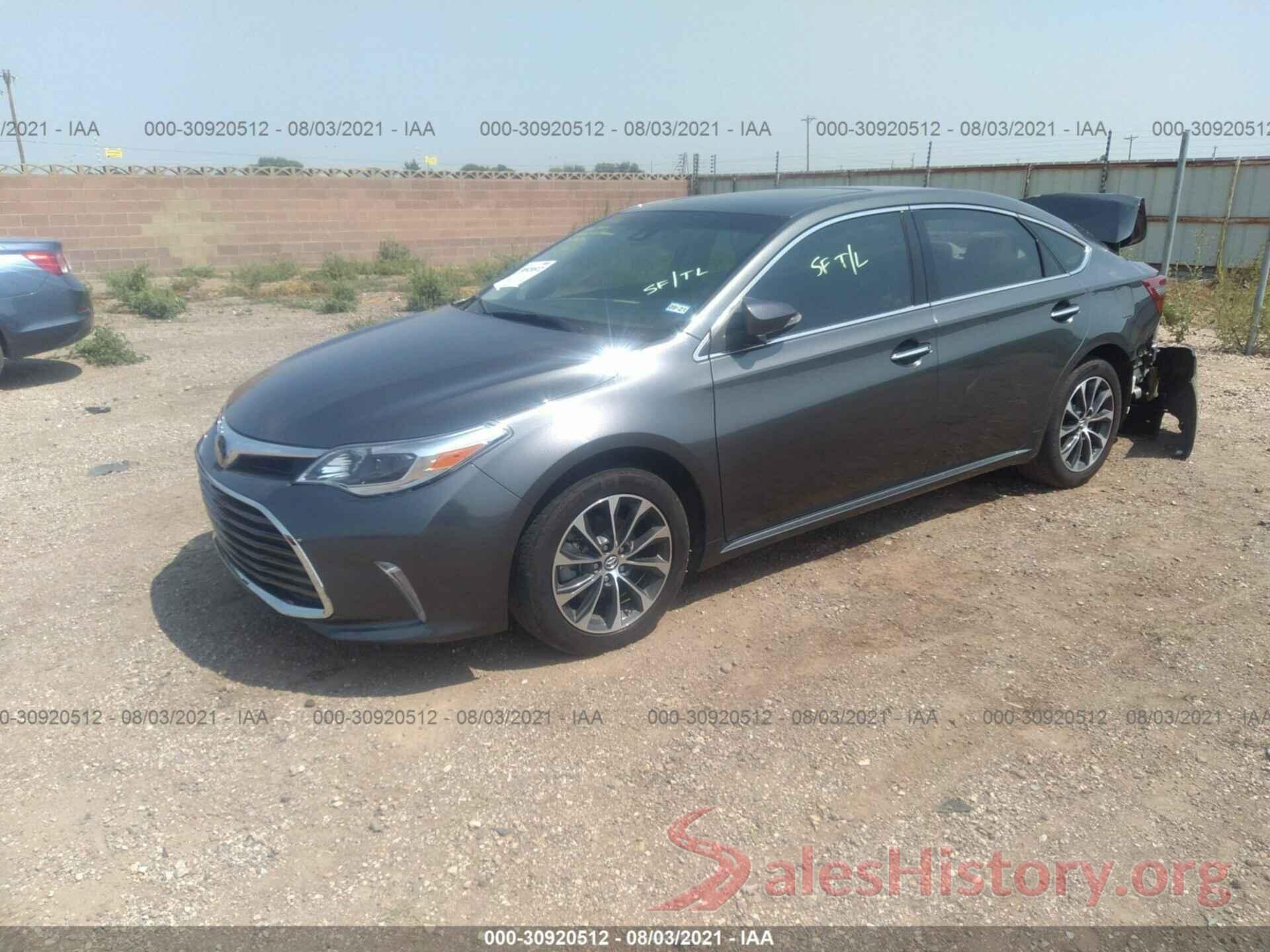 4T1BK1EB8HU252212 2017 TOYOTA AVALON