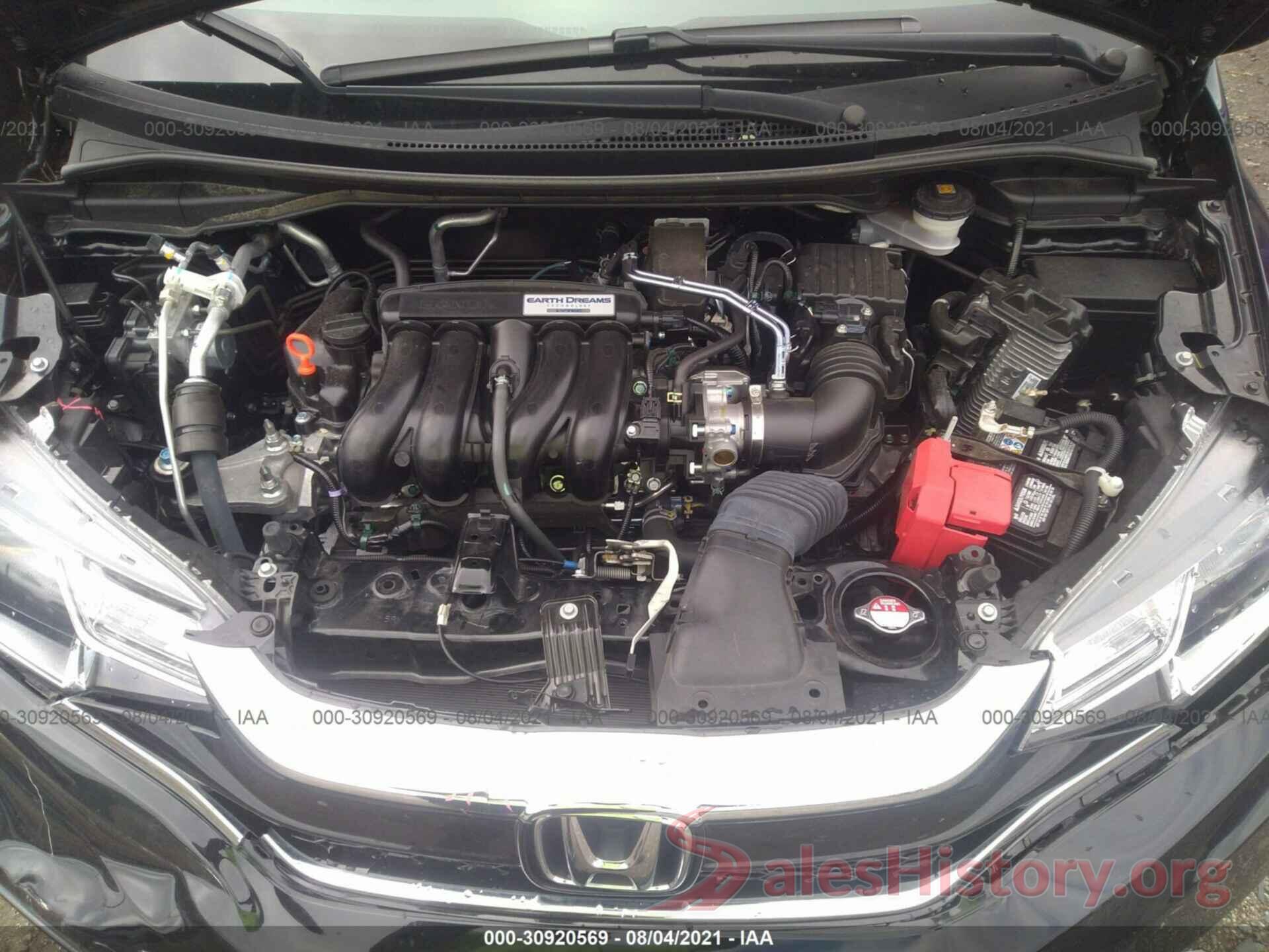 3HGGK5H40KM753560 2019 HONDA FIT