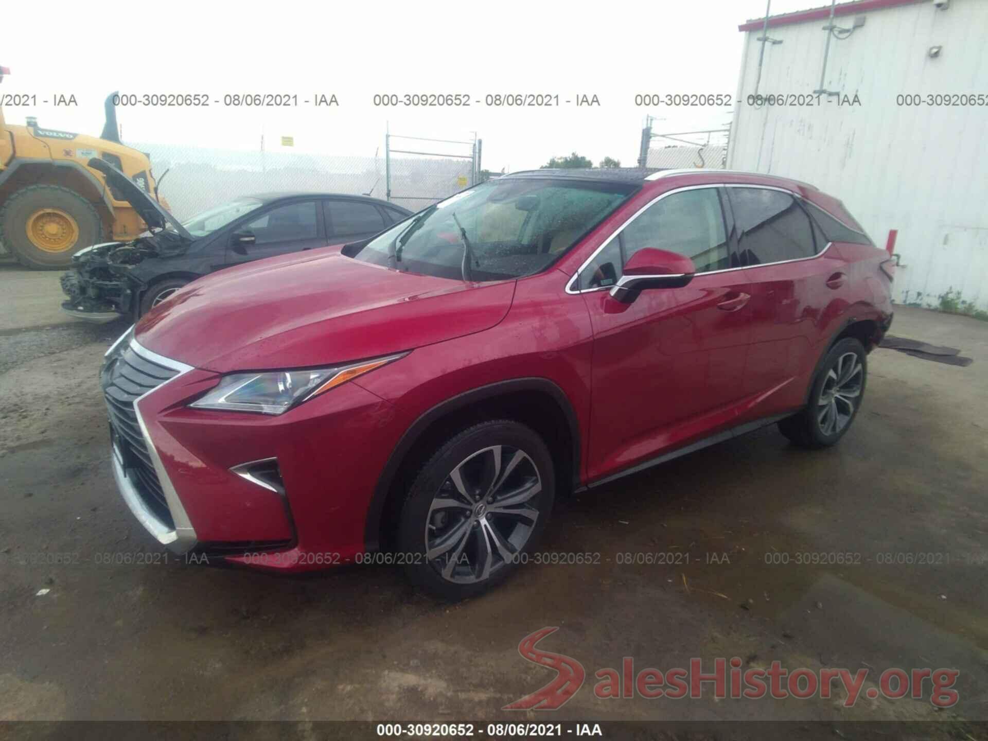 2T2BZMCA7HC125729 2017 LEXUS RX