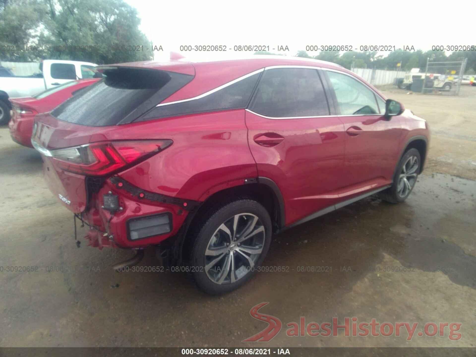 2T2BZMCA7HC125729 2017 LEXUS RX