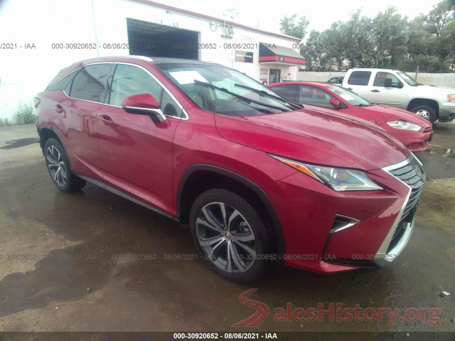 2T2BZMCA7HC125729 2017 LEXUS RX