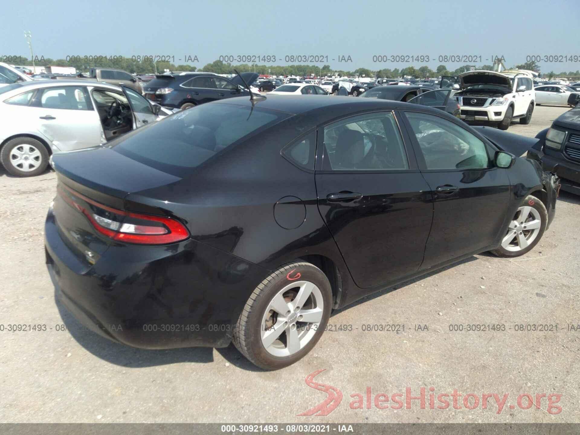 1C3CDFBA7GD660294 2016 DODGE DART