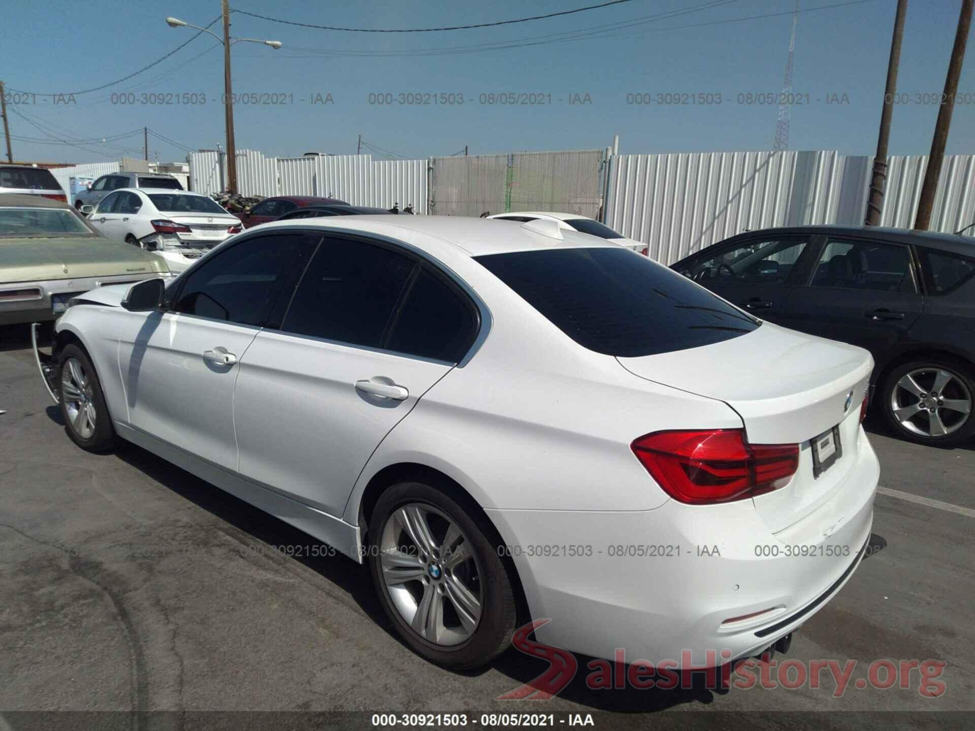 WBA8B9G53HNU09575 2017 BMW 3 SERIES