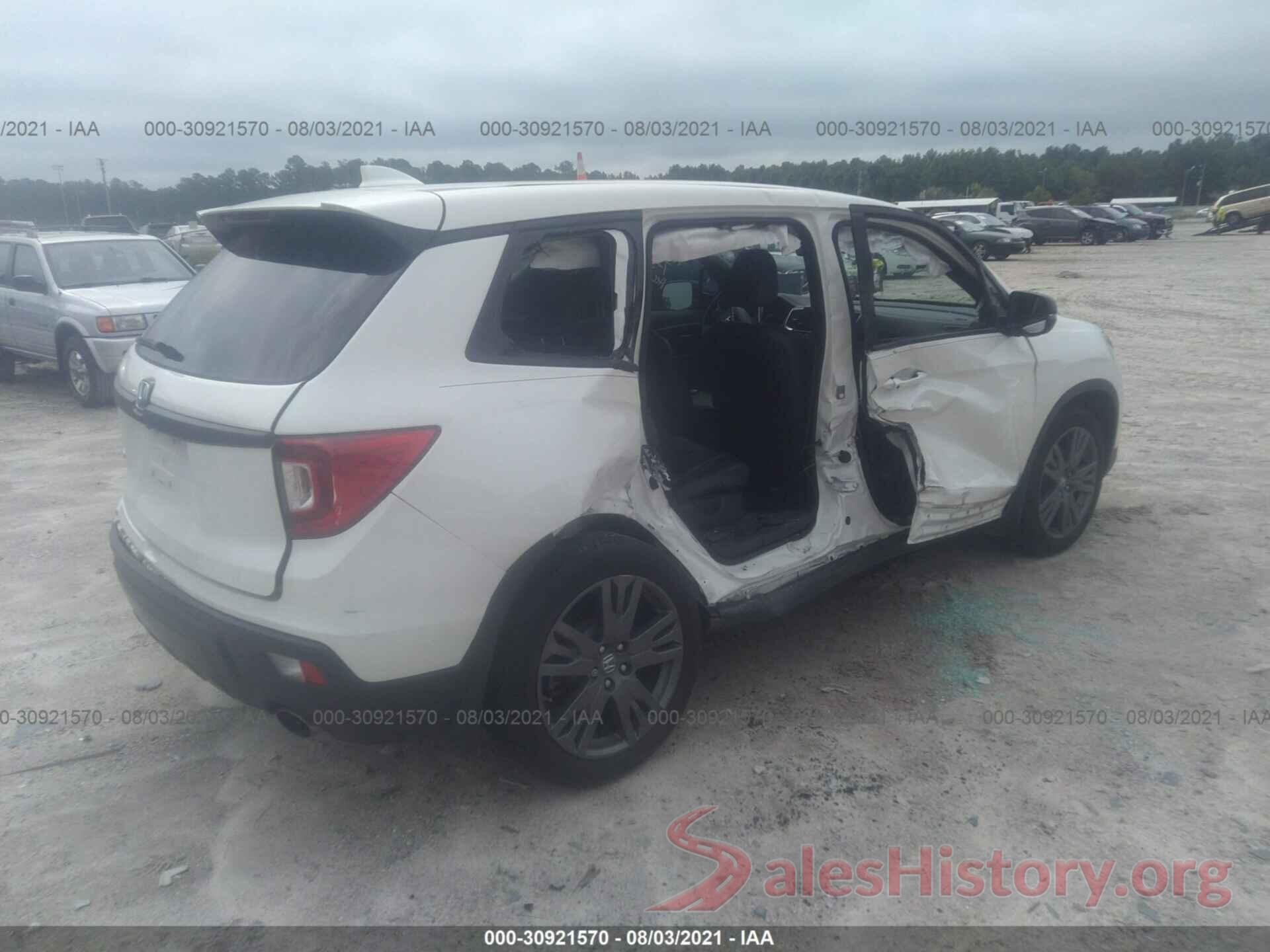 5FNYF7H57KB006795 2019 HONDA PASSPORT