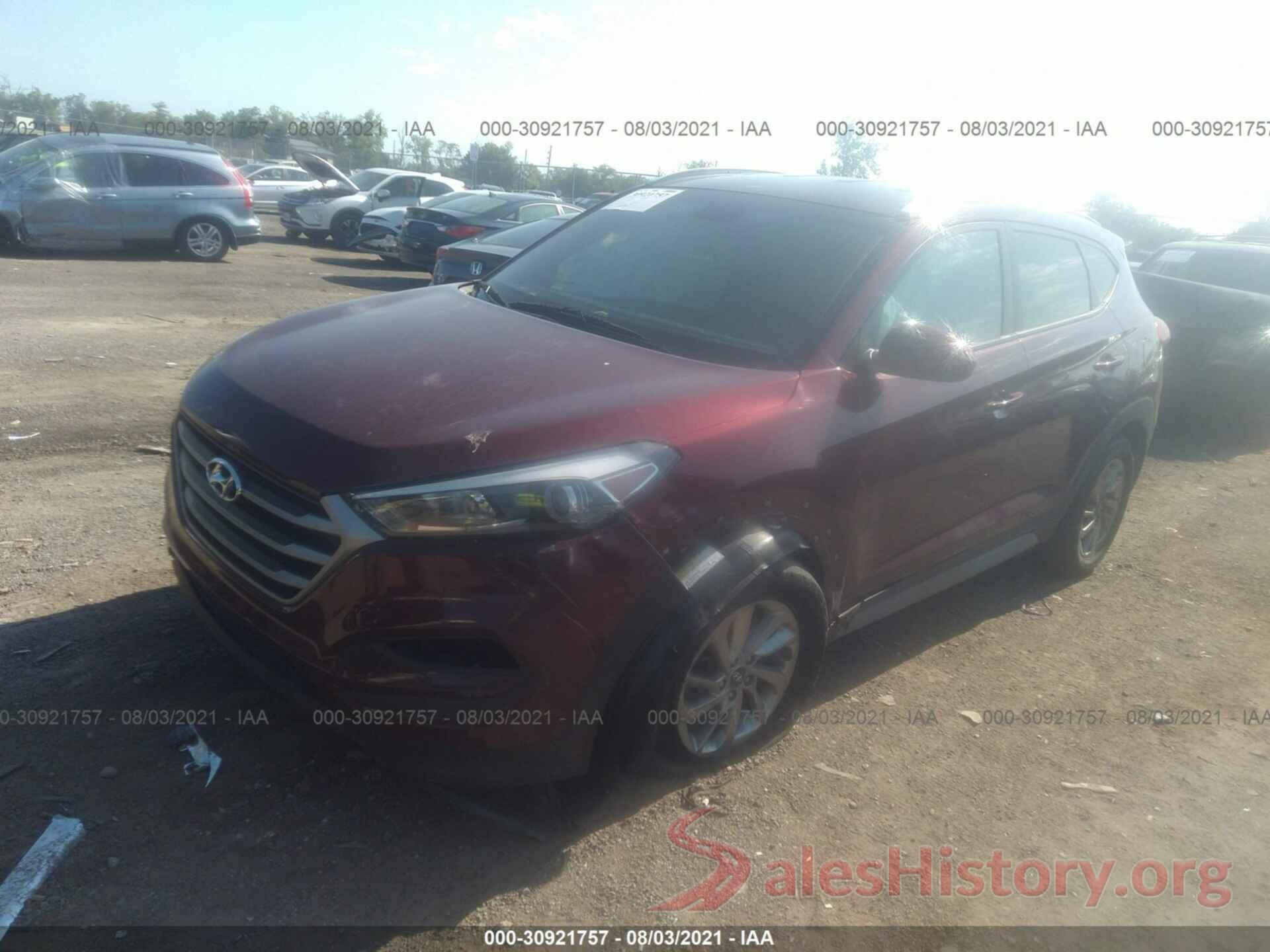 KM8J3CA41JU627911 2018 HYUNDAI TUCSON