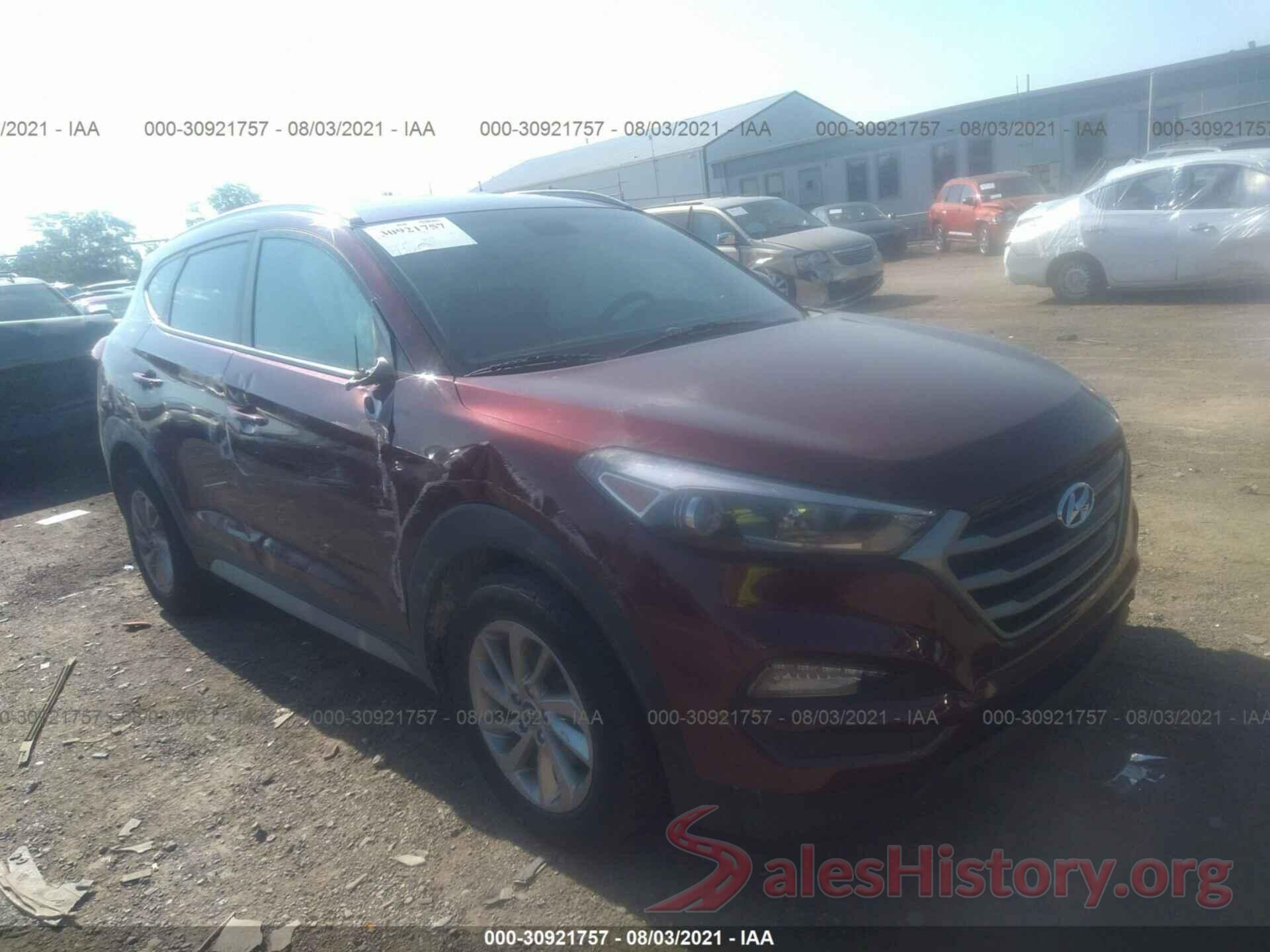 KM8J3CA41JU627911 2018 HYUNDAI TUCSON