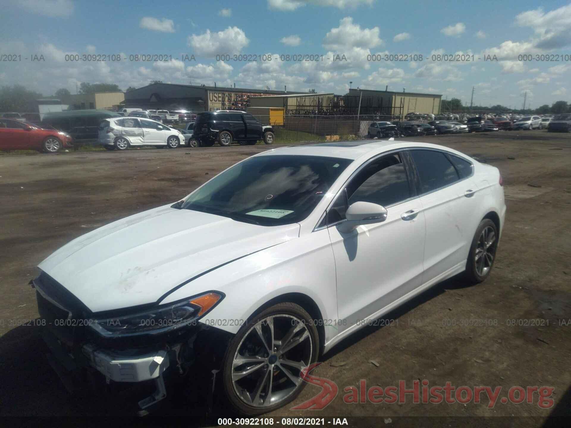 3FA6P0D91KR184629 2019 FORD FUSION