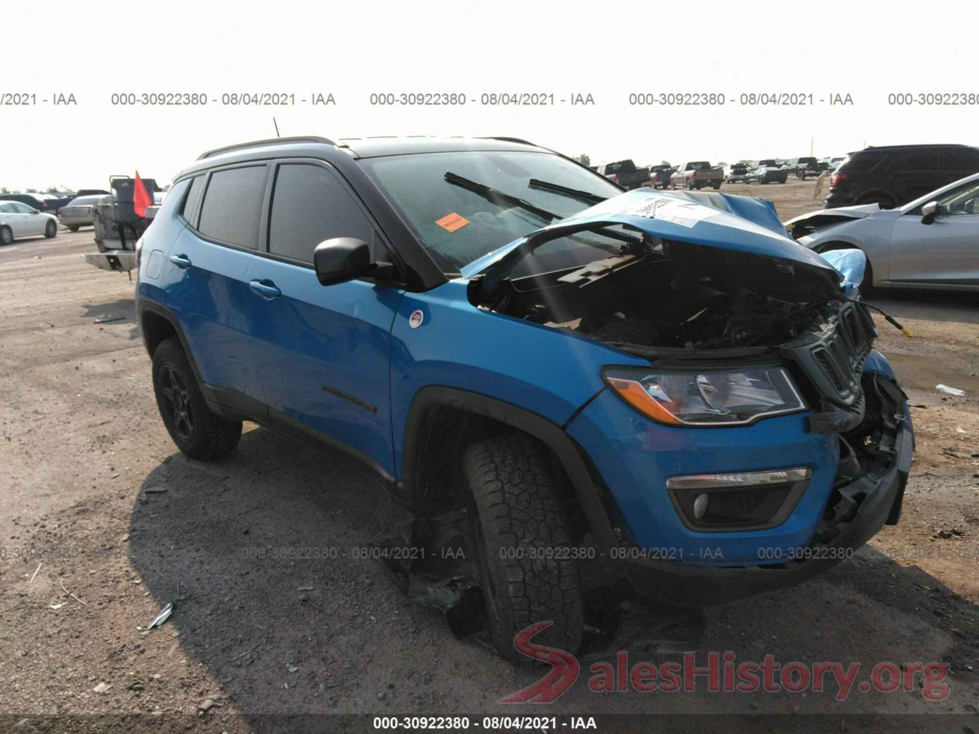 3C4NJDDB6KT786253 2019 JEEP COMPASS