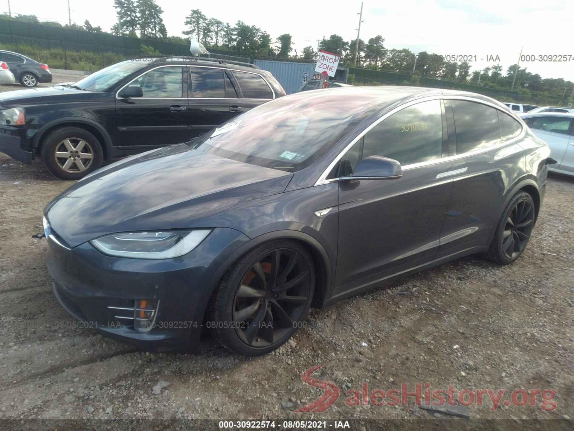 5YJXCAE2XGF002727 2016 TESLA MODEL X