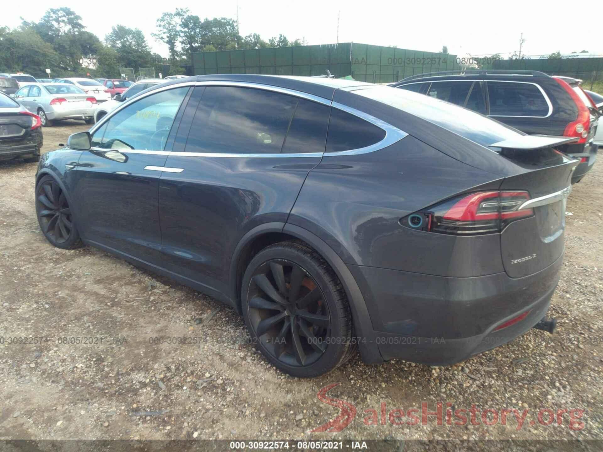 5YJXCAE2XGF002727 2016 TESLA MODEL X