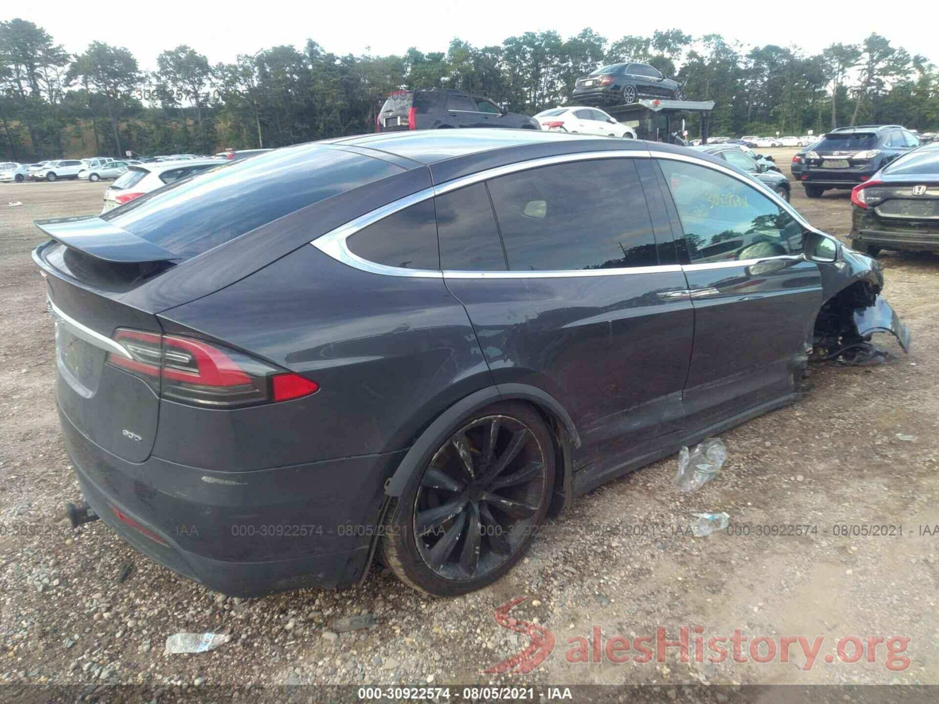 5YJXCAE2XGF002727 2016 TESLA MODEL X