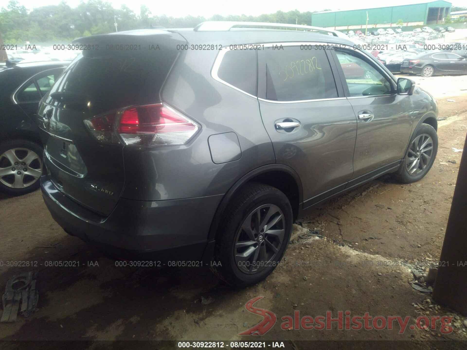 5N1AT2MV5GC856654 2016 NISSAN ROGUE