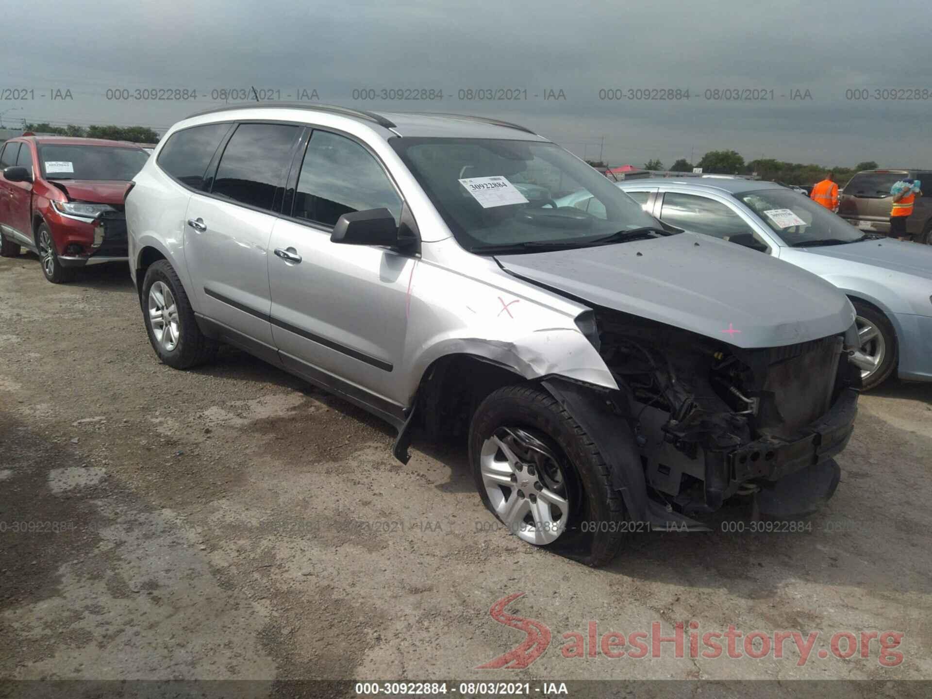 1GNKREED6HJ154717 2017 CHEVROLET TRAVERSE