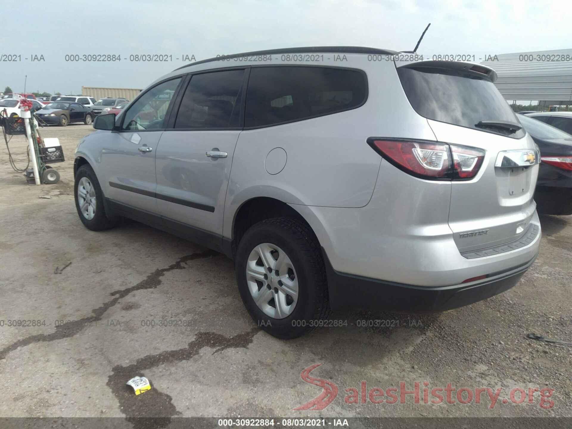 1GNKREED6HJ154717 2017 CHEVROLET TRAVERSE