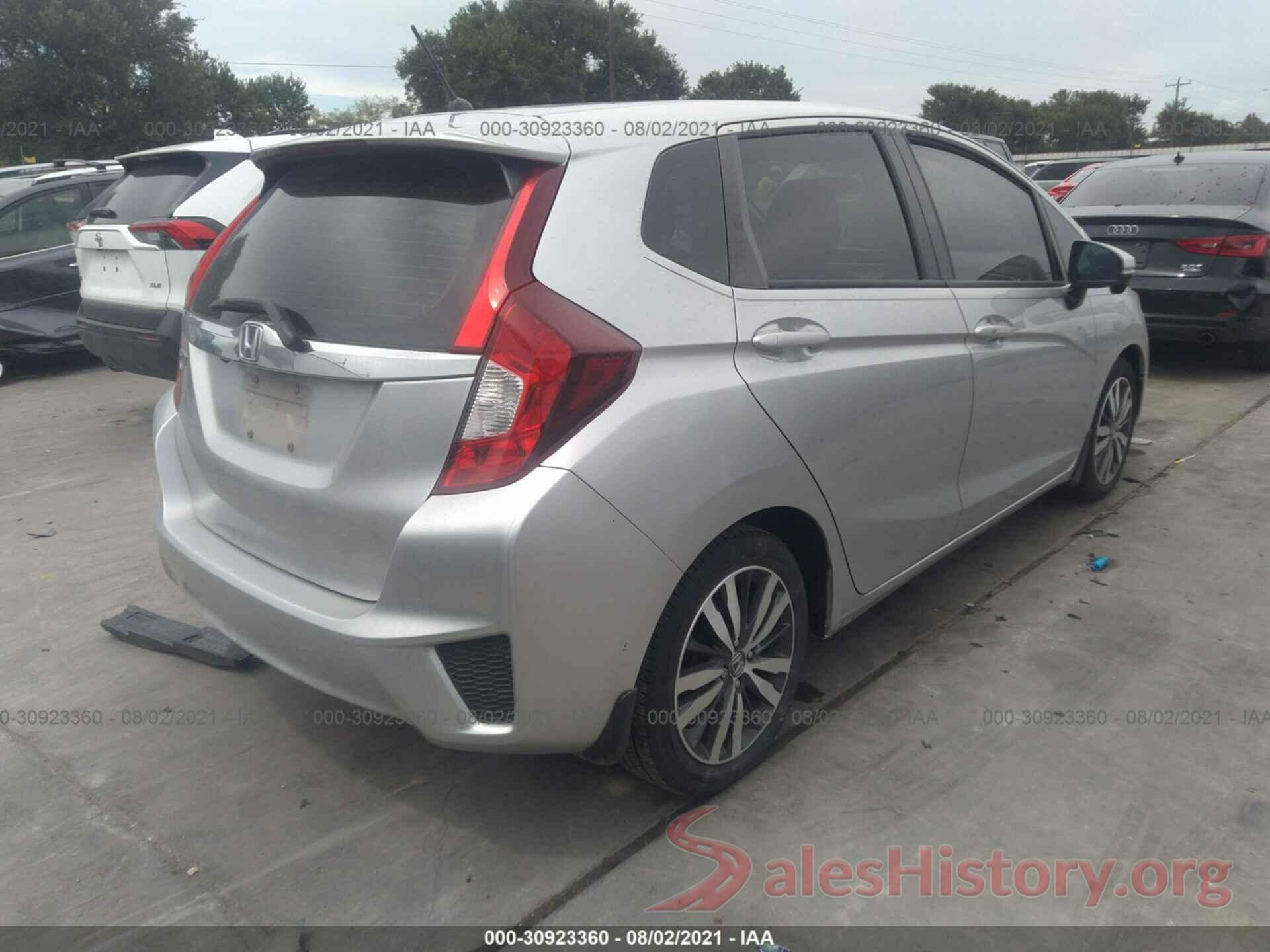 JHMGK5H77GX010645 2016 HONDA FIT