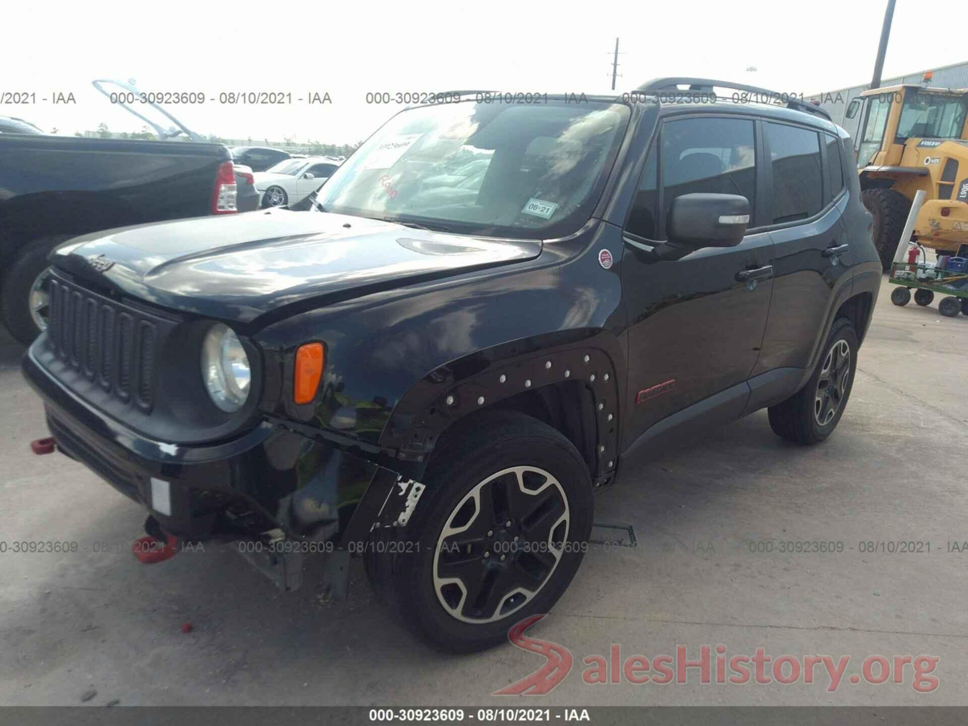 ZACCJBCT5GPD29650 2016 JEEP RENEGADE