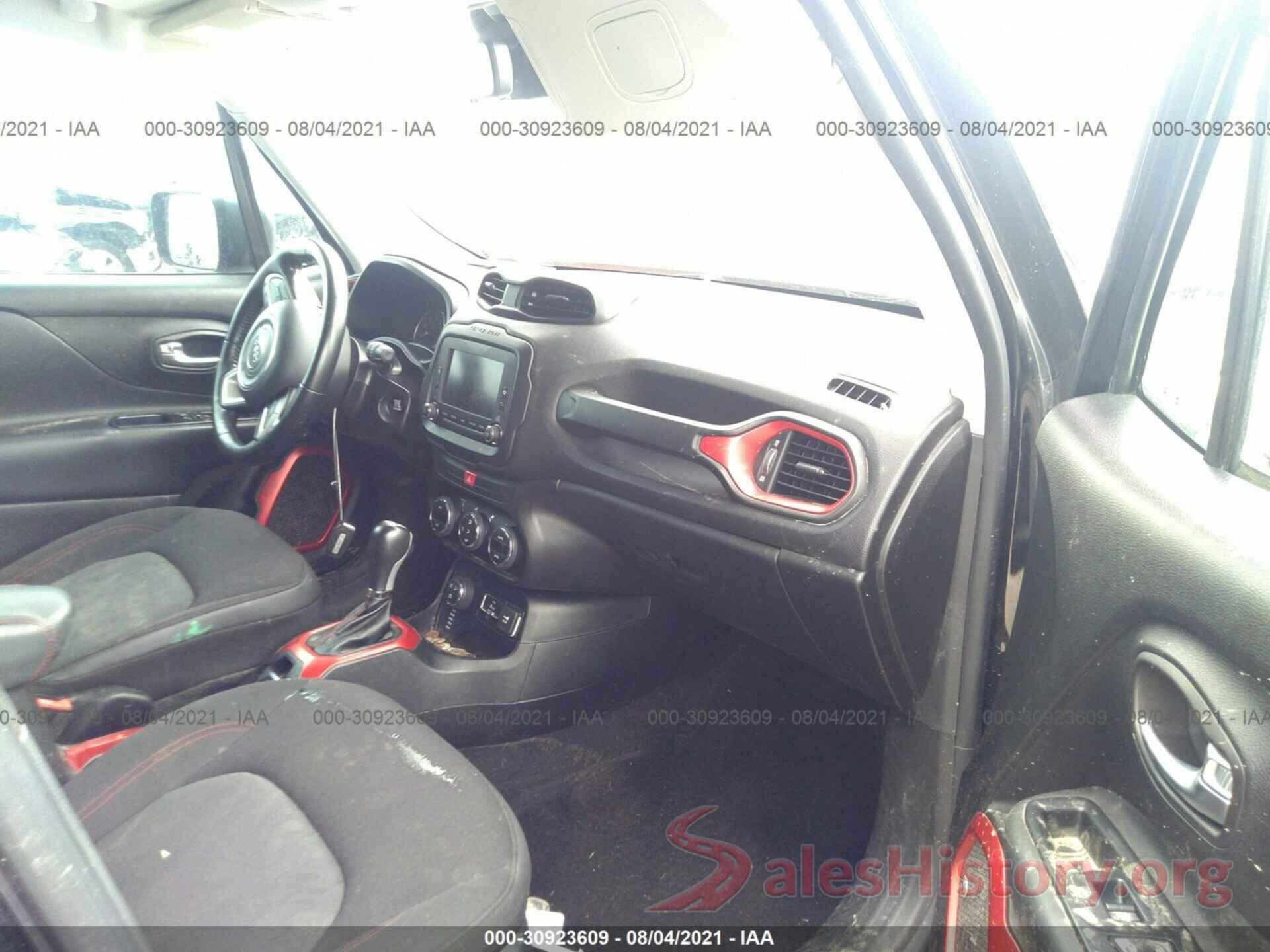 ZACCJBCT5GPD29650 2016 JEEP RENEGADE