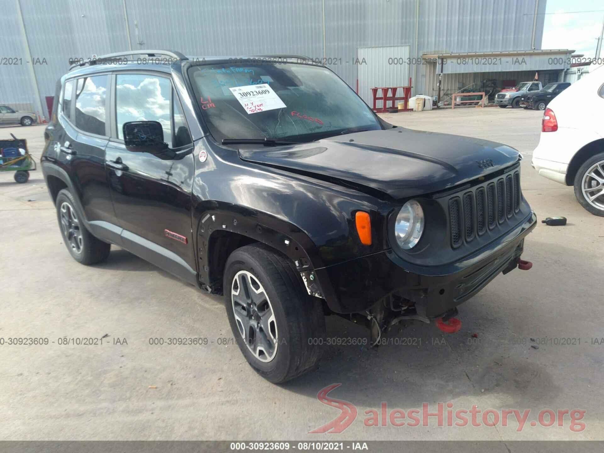 ZACCJBCT5GPD29650 2016 JEEP RENEGADE