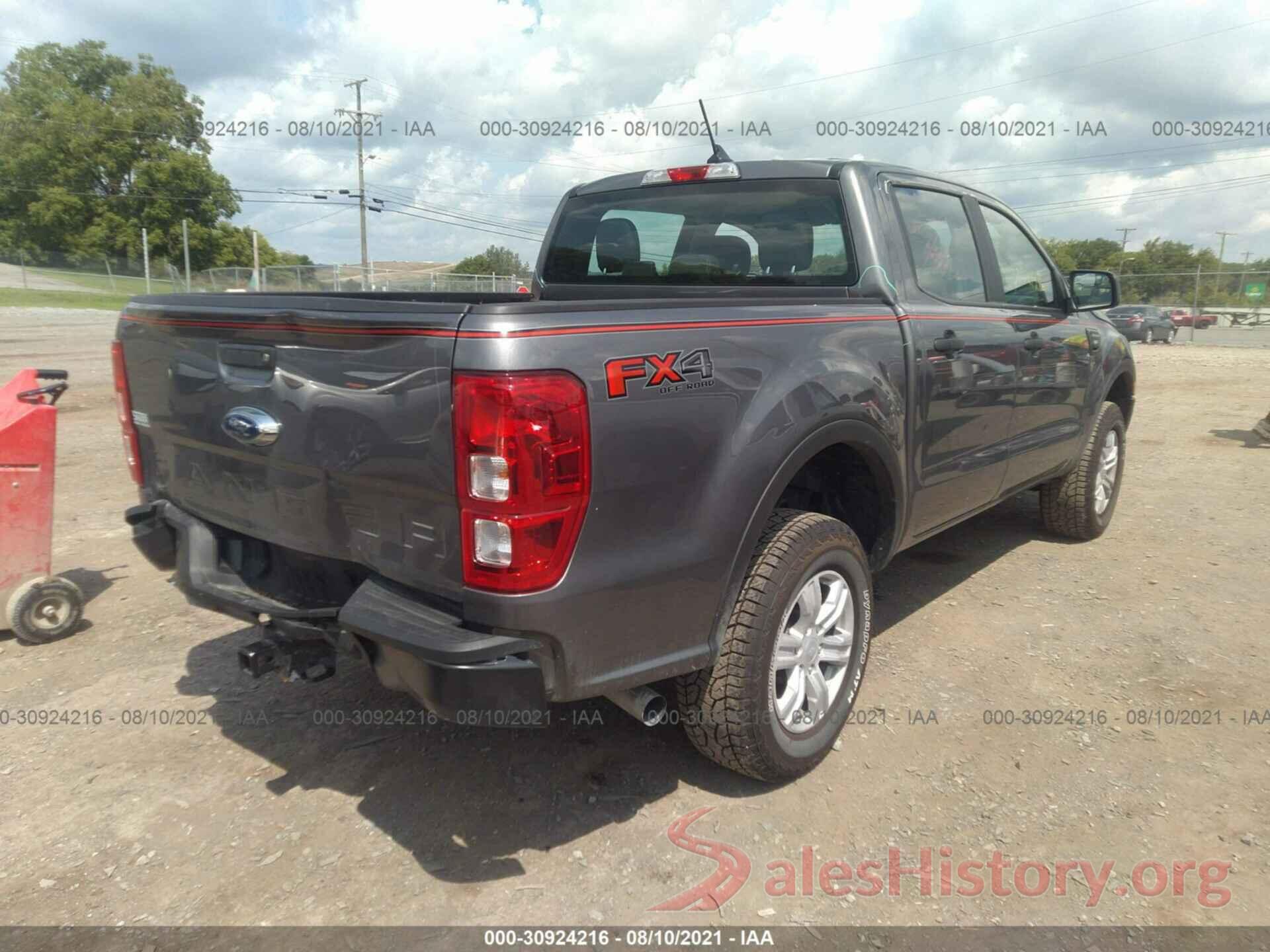 1FTER4FH8MLD20932 2021 FORD RANGER