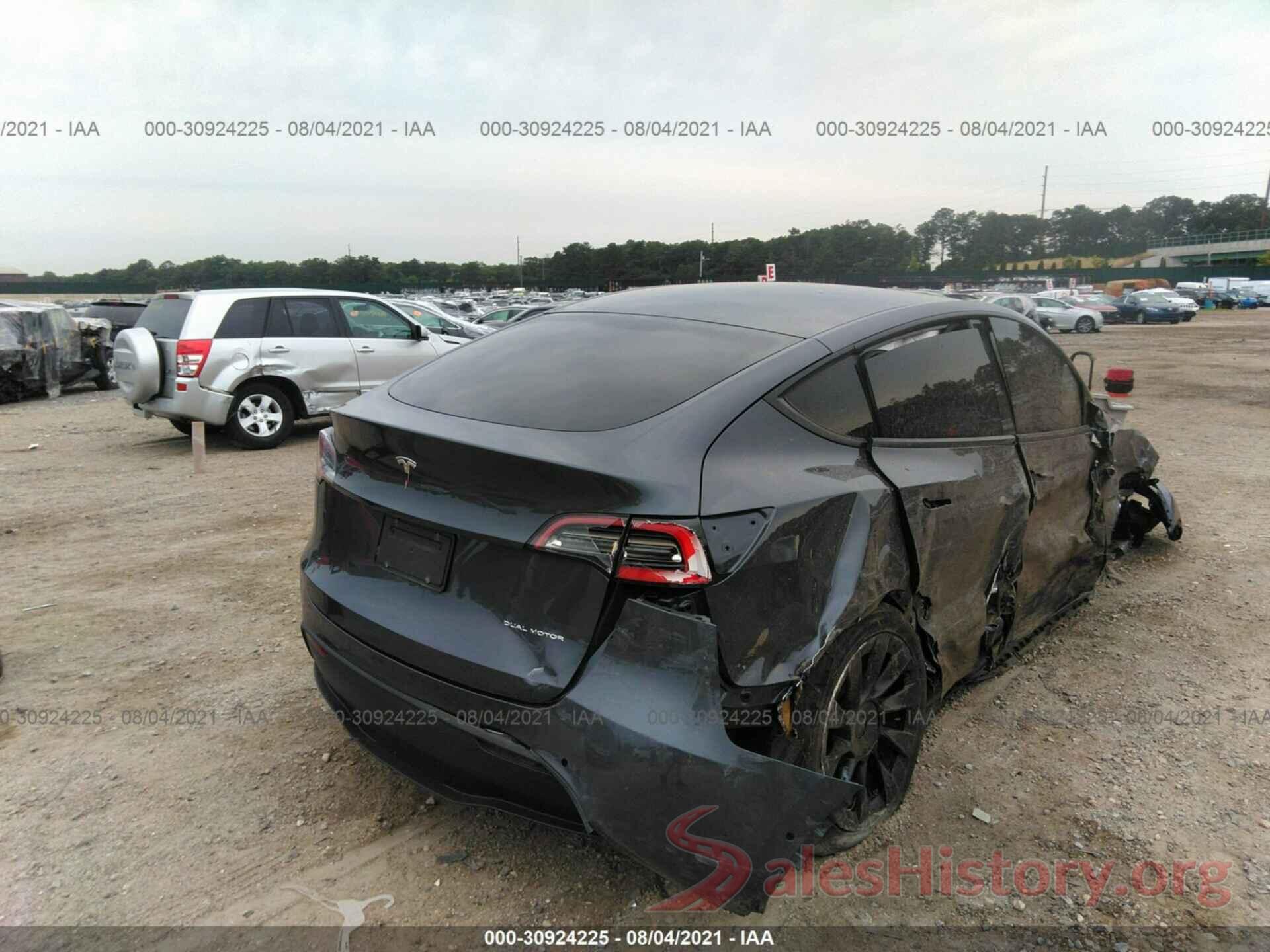 5YJYGDEE6LF045623 2020 TESLA MODEL Y