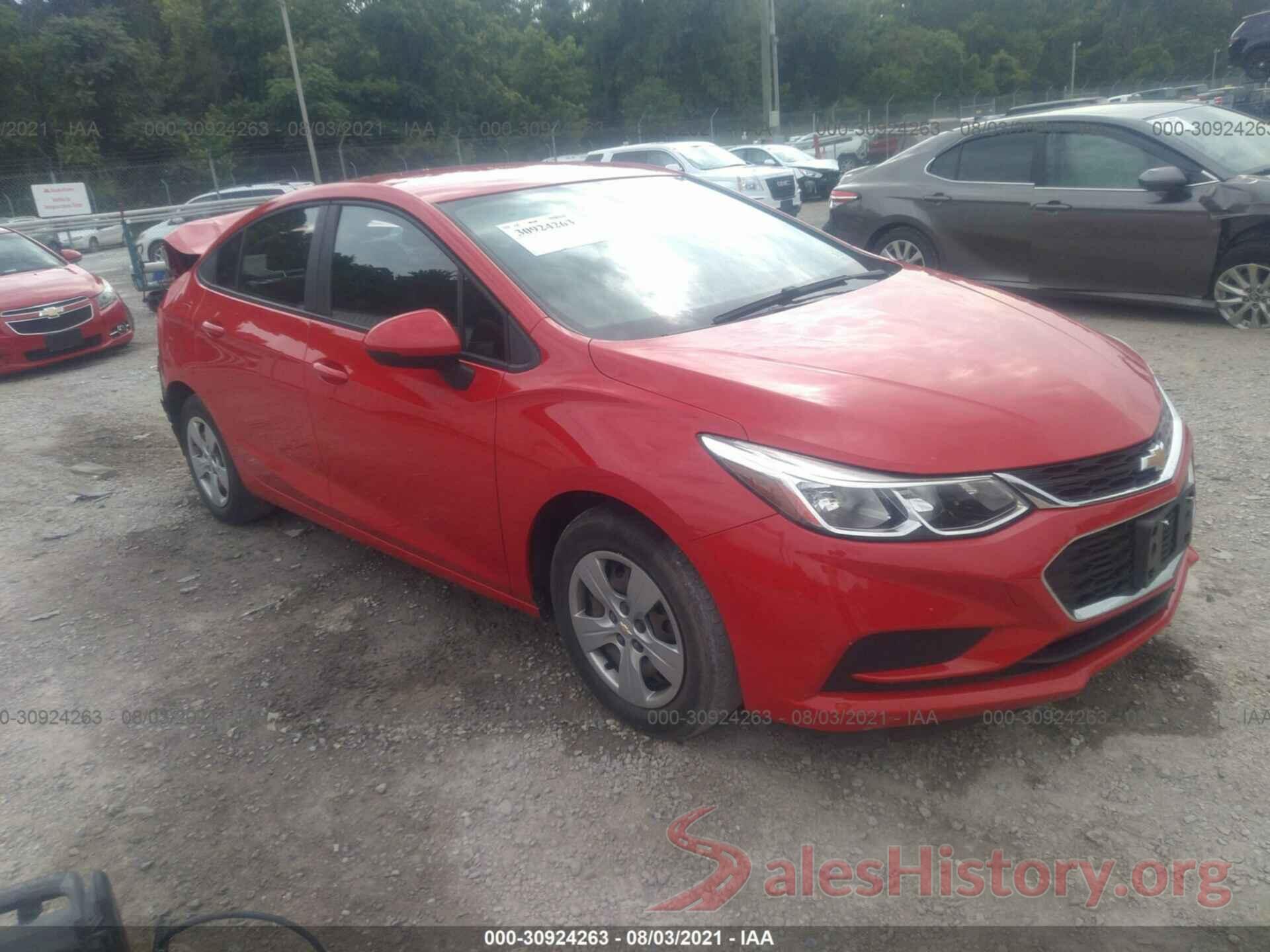 1G1BC5SMXH7221386 2017 CHEVROLET CRUZE