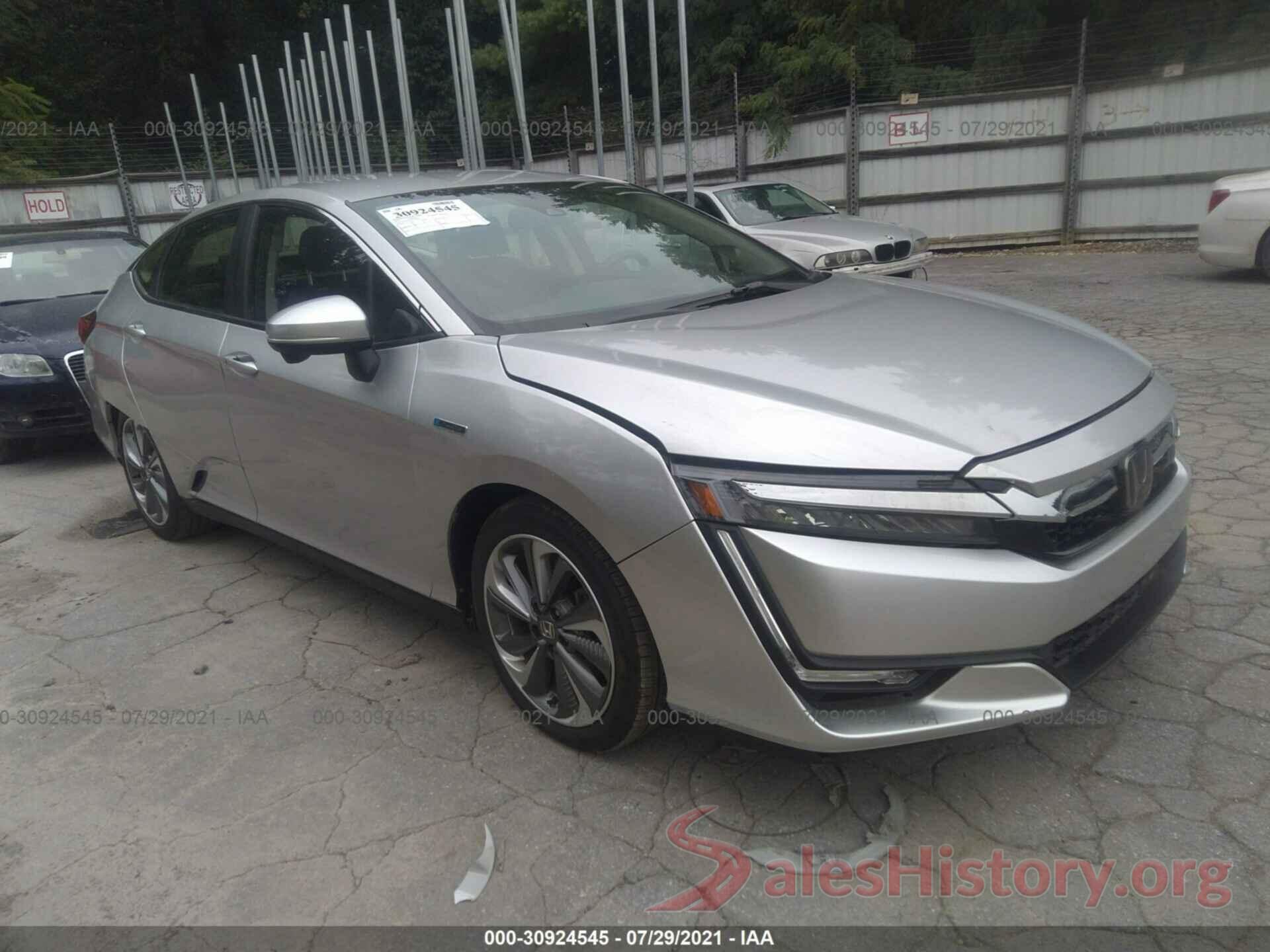 JHMZC5F14JC019449 2018 HONDA CLARITY PLUG-IN HYBRID