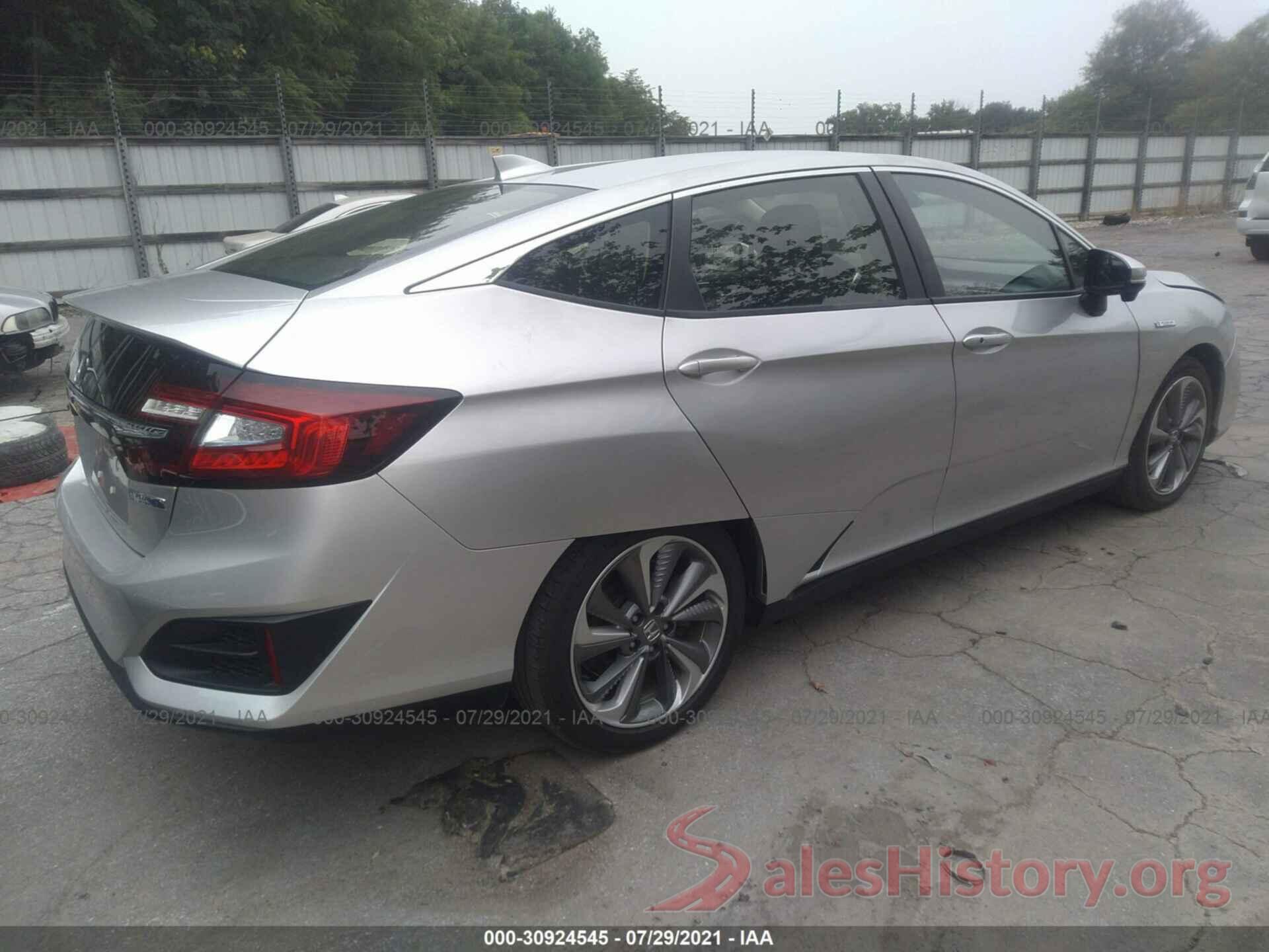 JHMZC5F14JC019449 2018 HONDA CLARITY PLUG-IN HYBRID