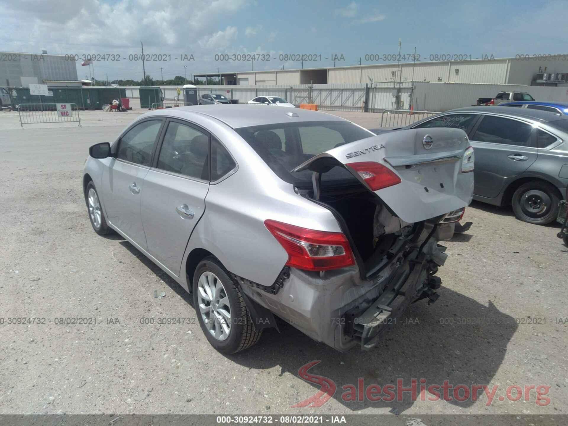 3N1AB7AP6KY373316 2019 NISSAN SENTRA