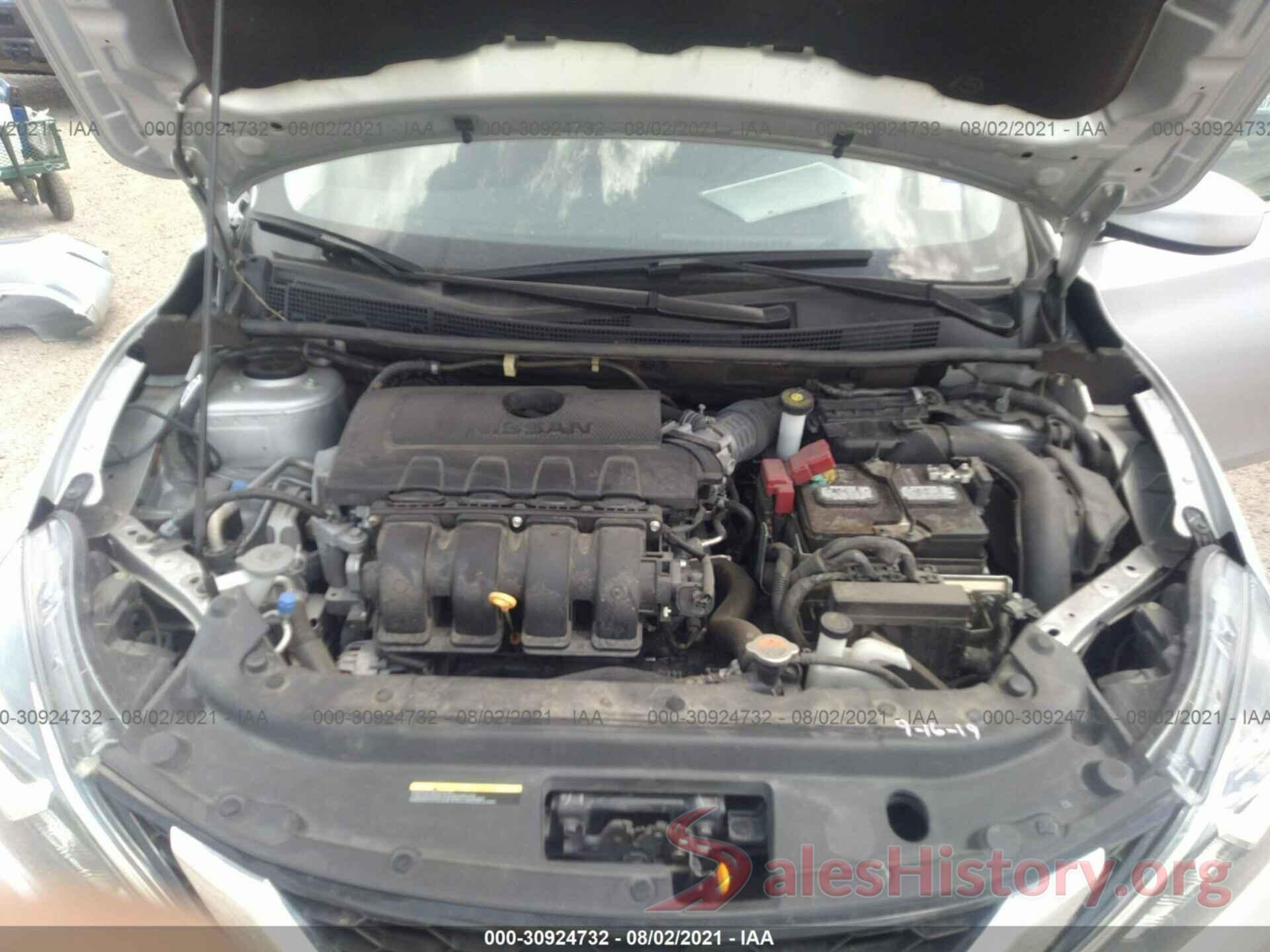 3N1AB7AP6KY373316 2019 NISSAN SENTRA